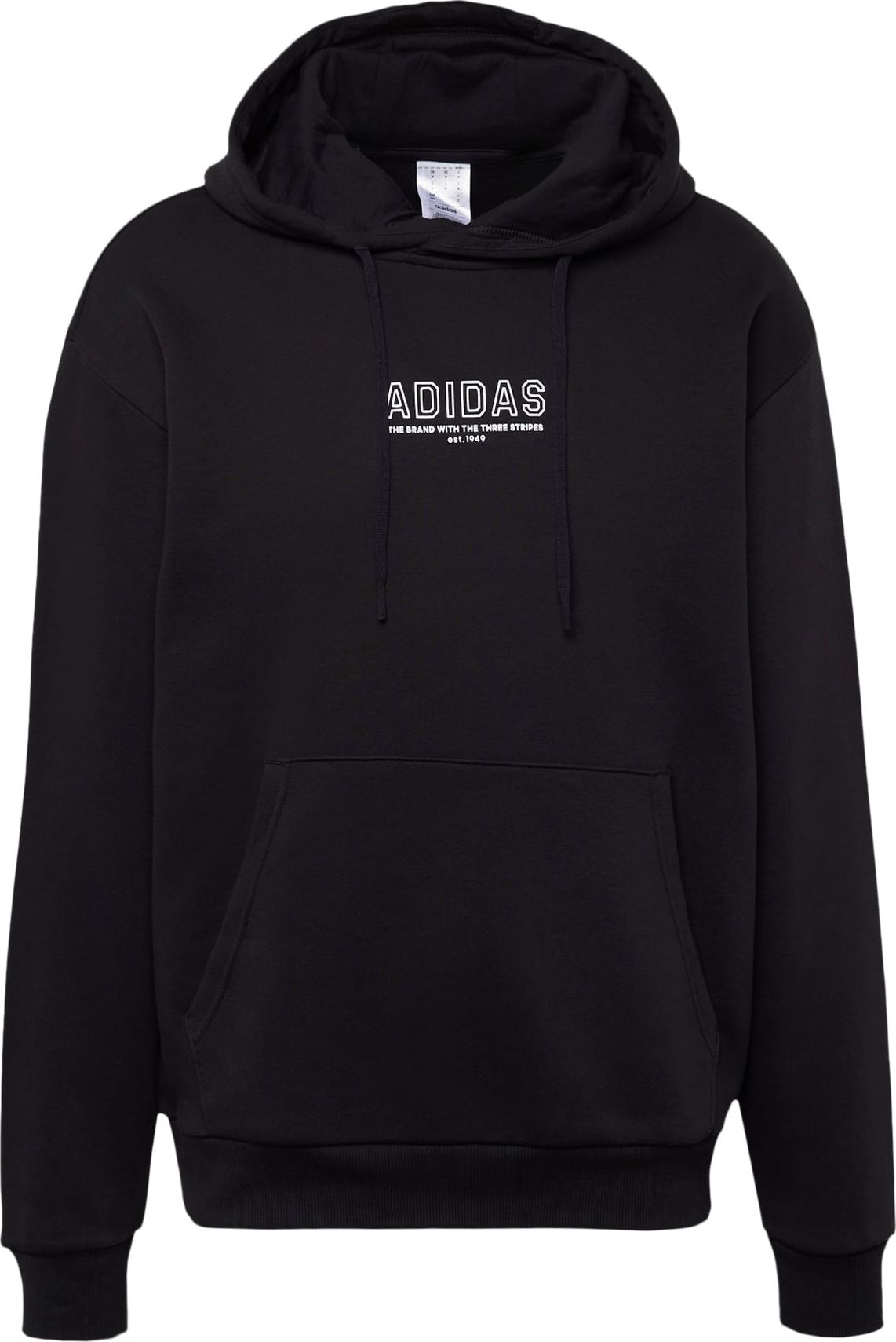 Sportovní mikina ADIDAS SPORTSWEAR černá / bílá