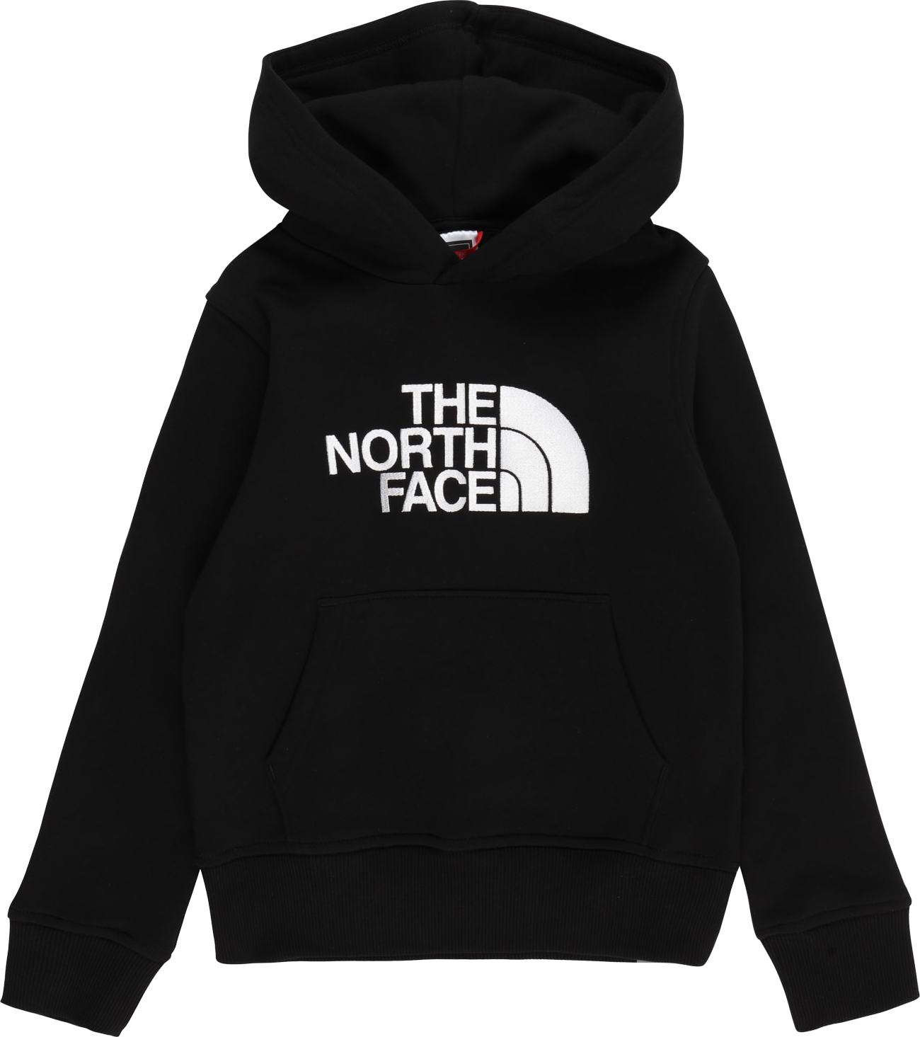 Sportovní mikina 'DREW PEAK' The North Face černá / bílá