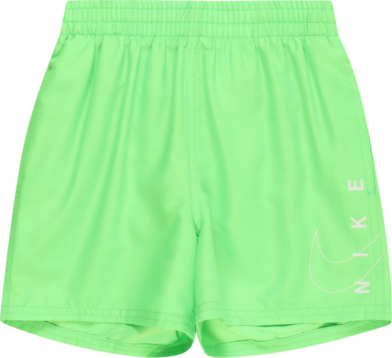 Sportovní plavky Nike Swim svítivě zelená