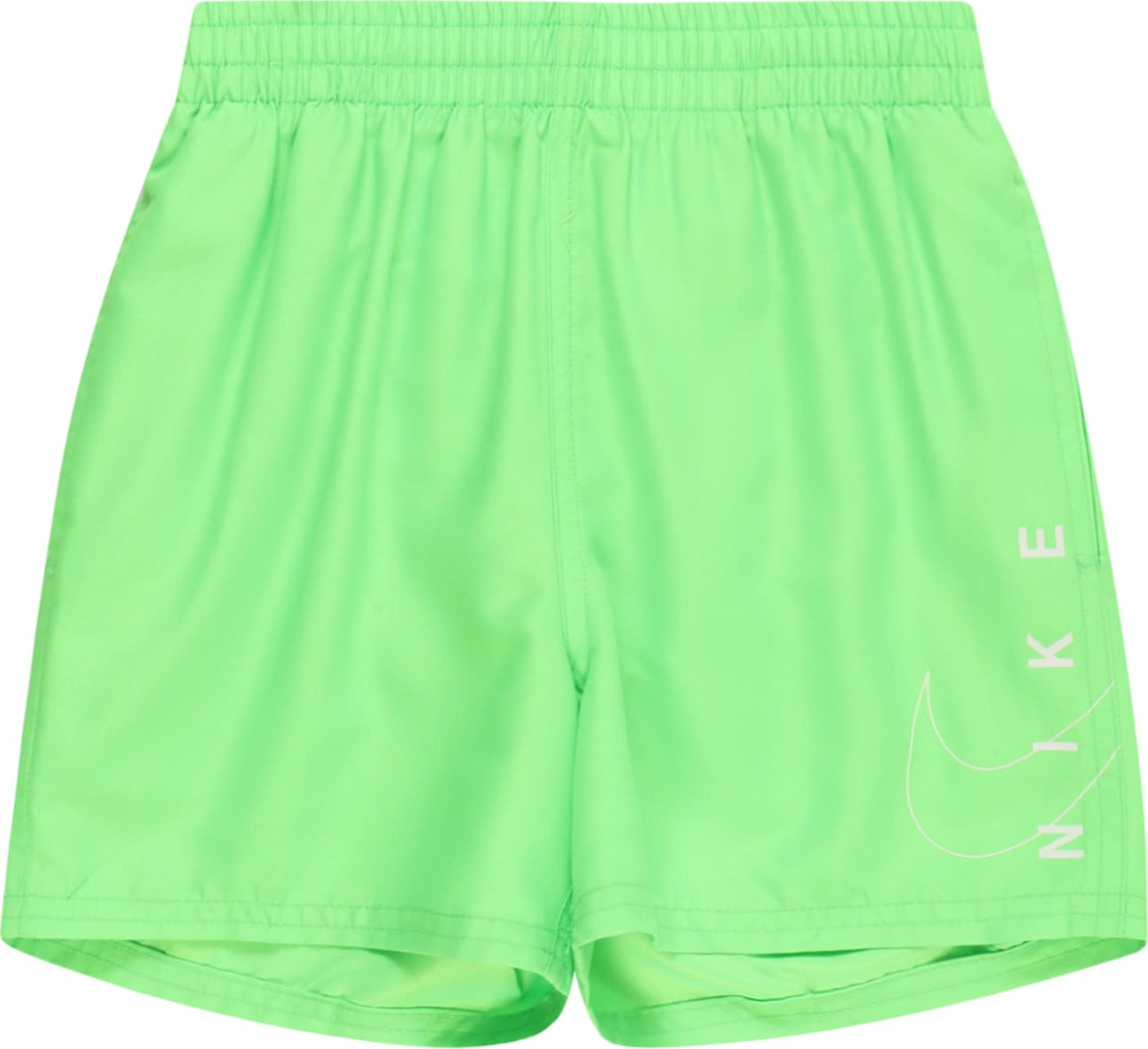 Sportovní plavky Nike Swim svítivě zelená