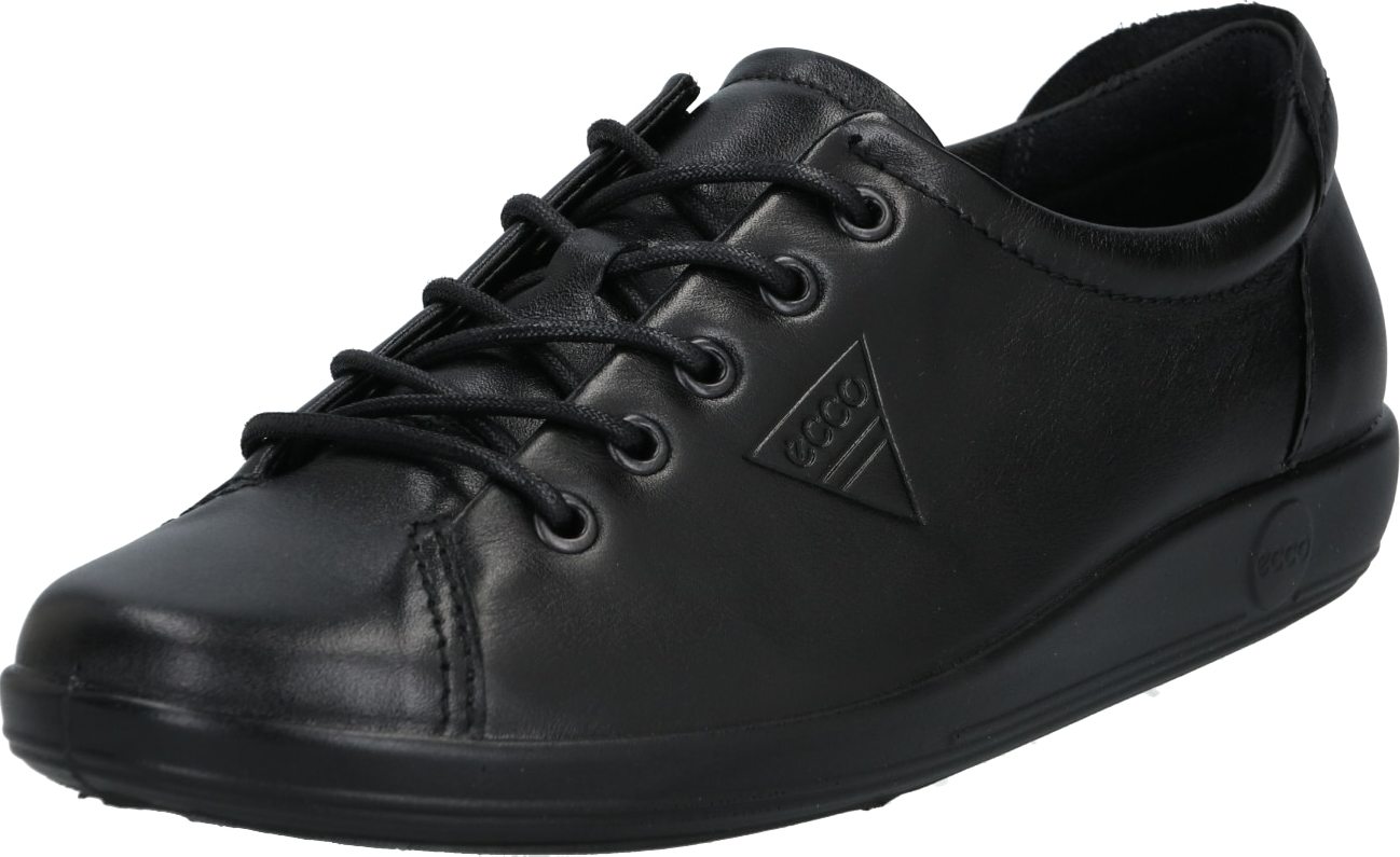 Sportovní šněrovací boty 'Soft 2.0' ECCO černá