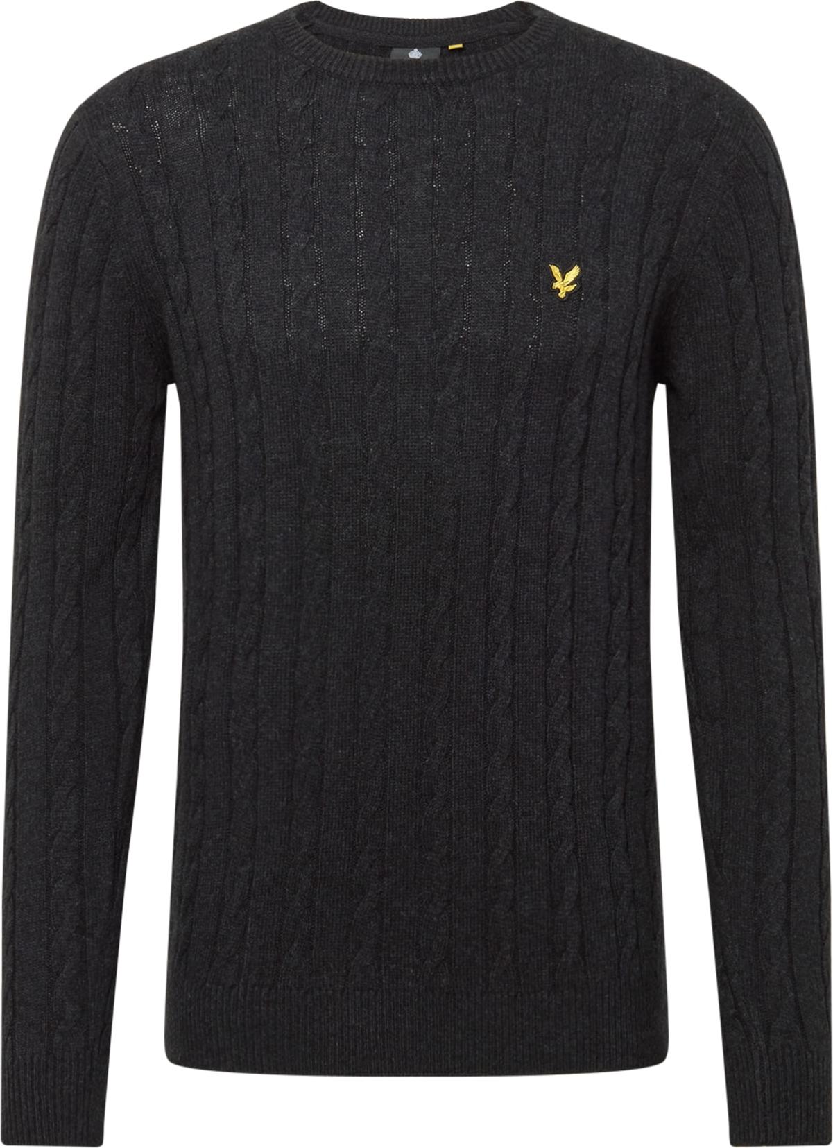 Svetr Lyle & Scott černý melír