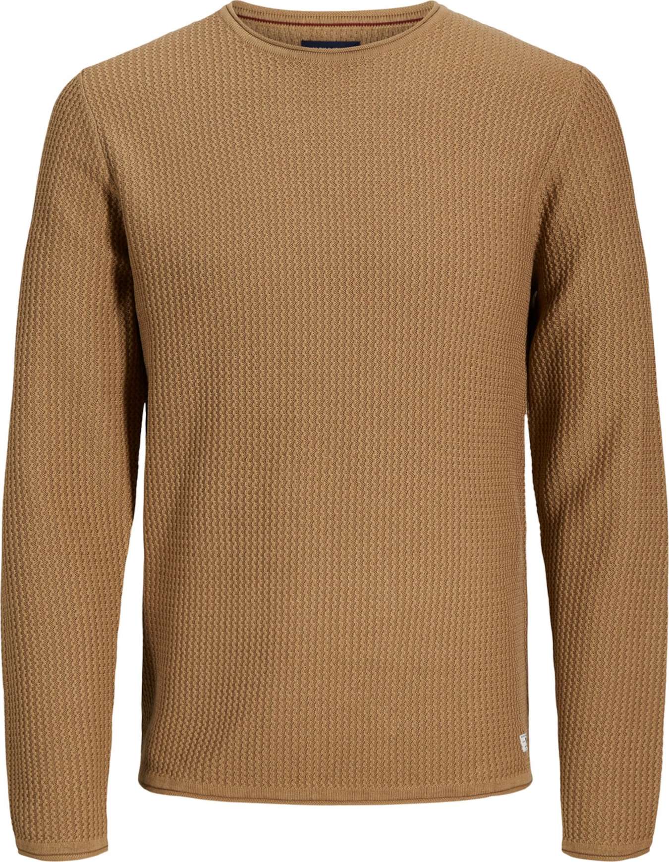 Svetr 'Carlos' jack & jones světle hnědá