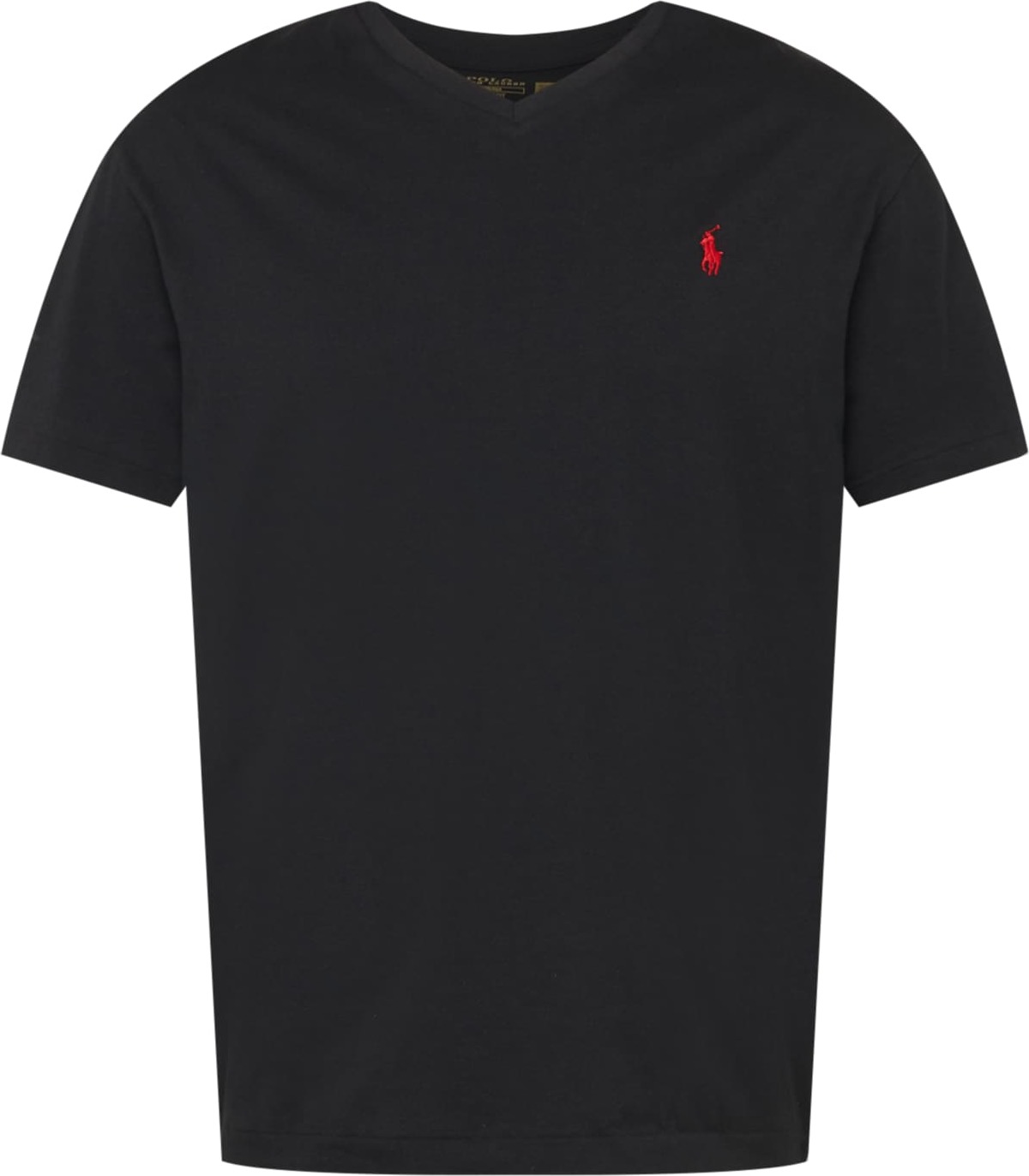 Tričko Polo Ralph Lauren červená / černá