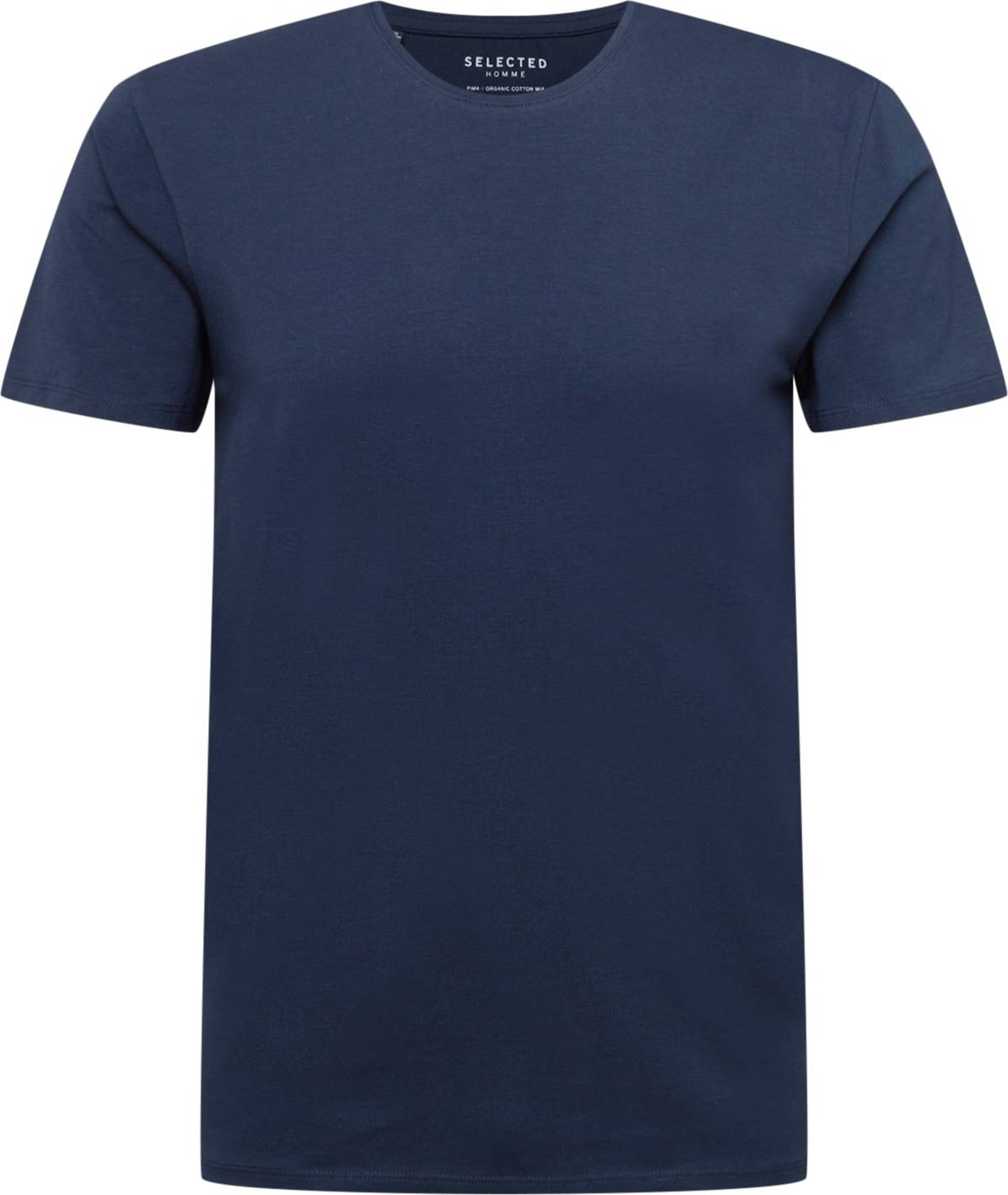 Tričko Selected Homme námořnická modř