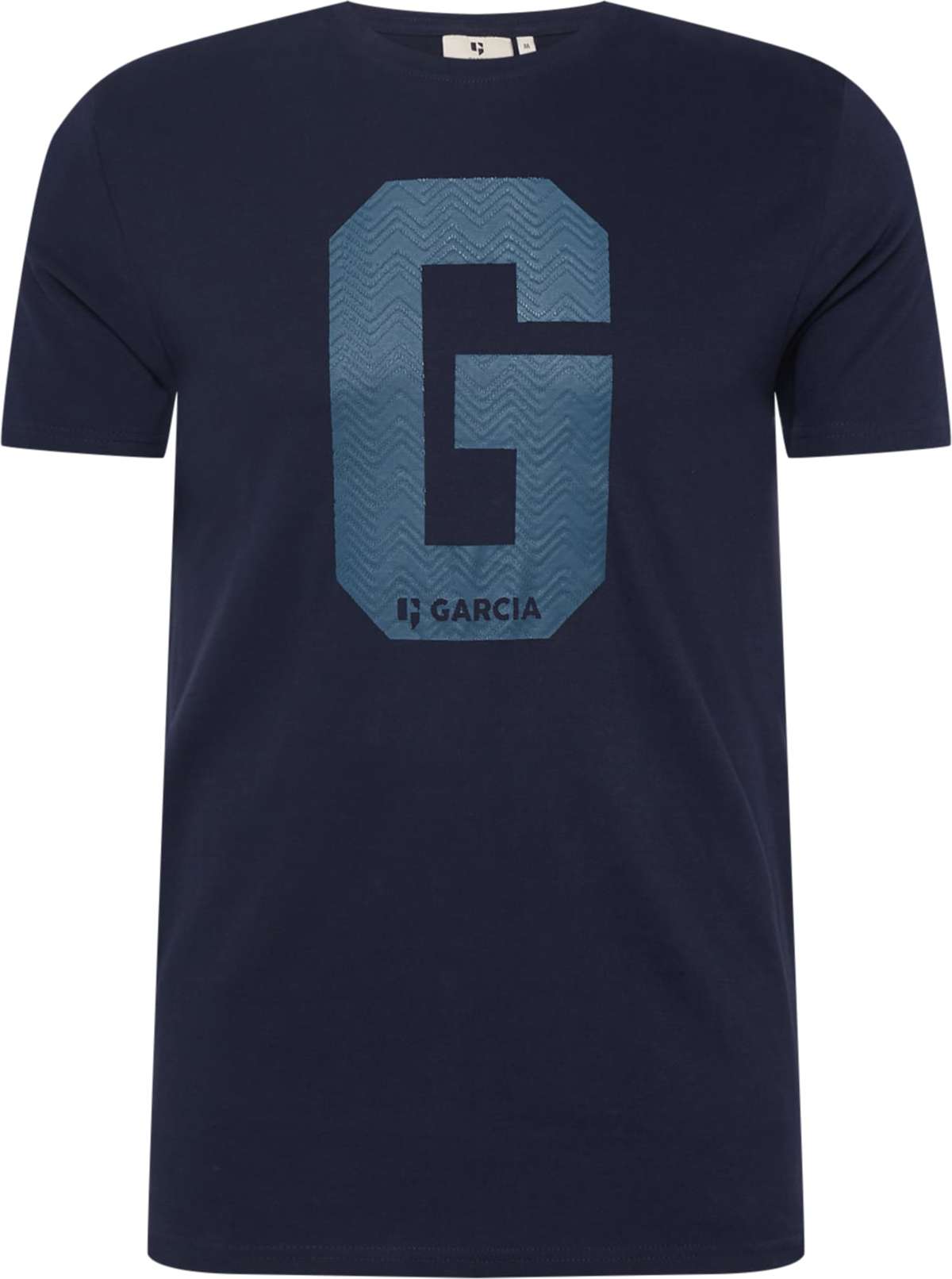 Tričko GARCIA marine modrá / námořnická modř