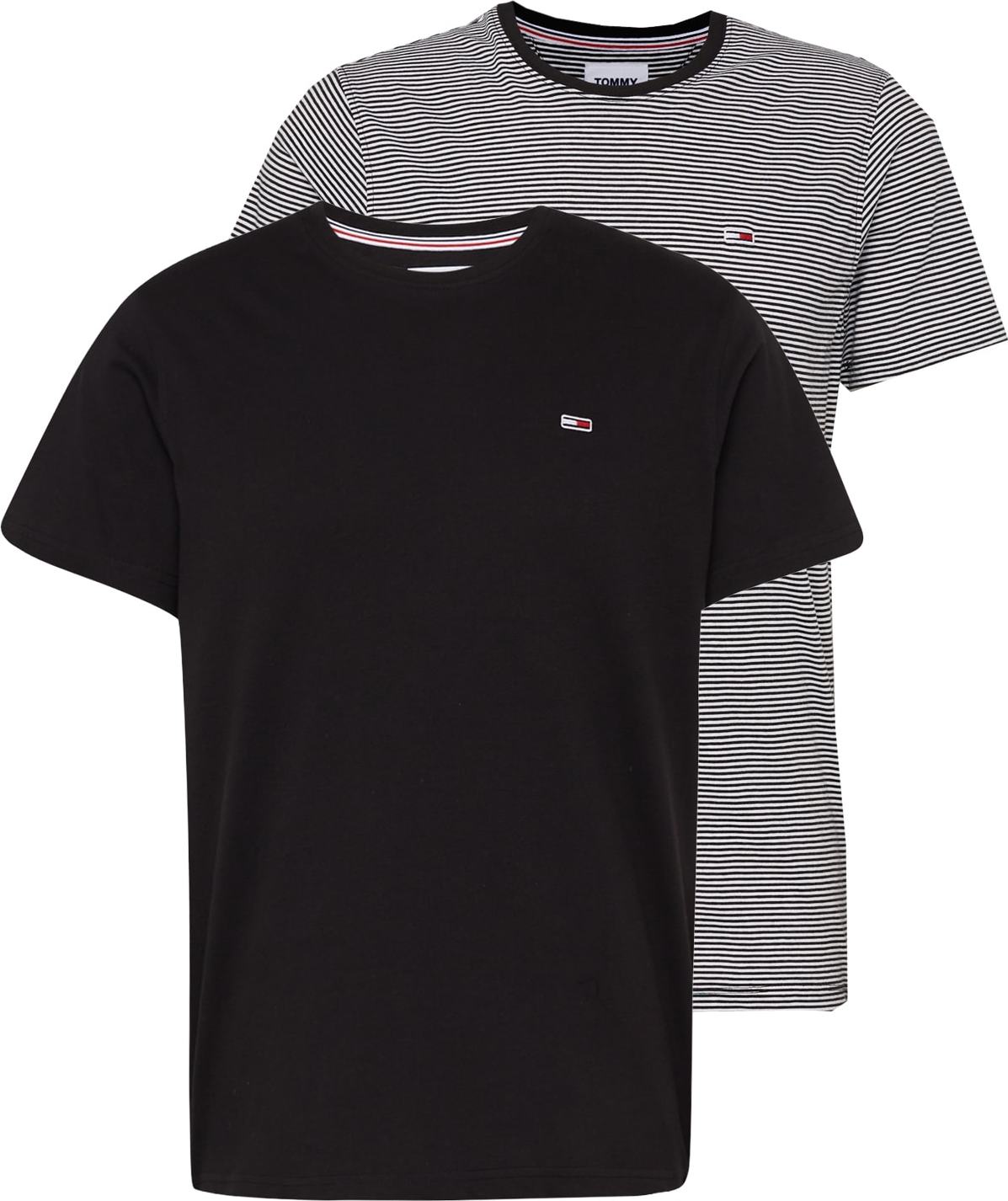 Tričko Tommy Jeans černá