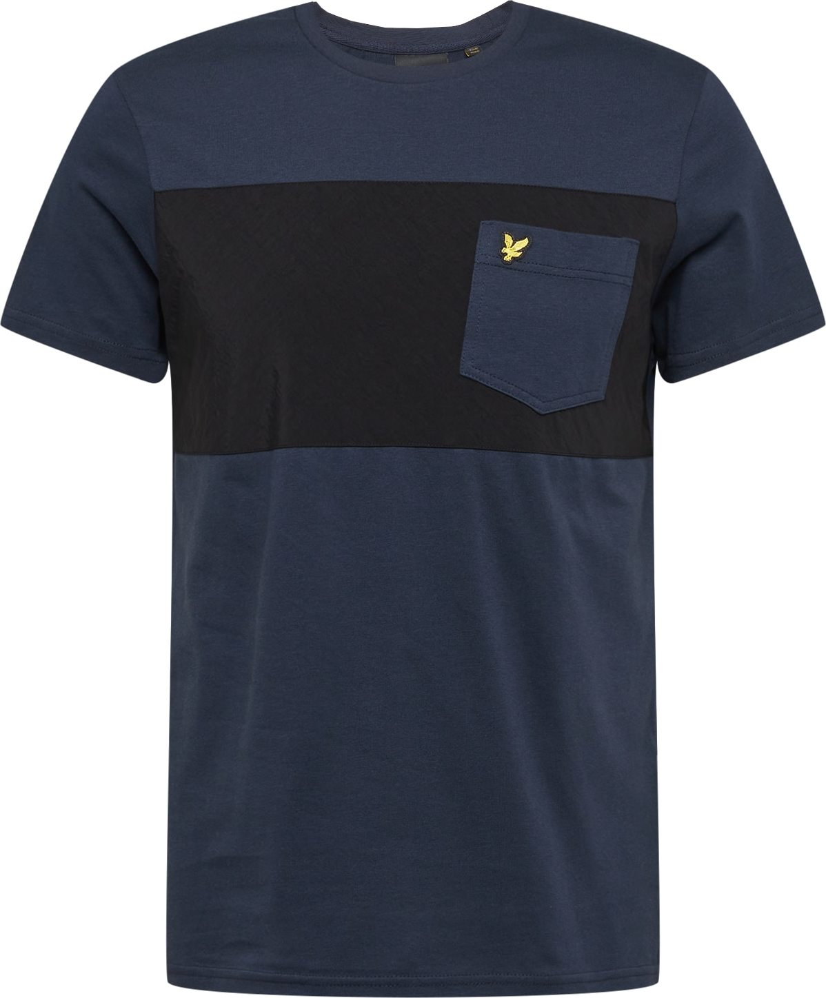 Tričko Lyle & Scott námořnická modř / žlutá / černá