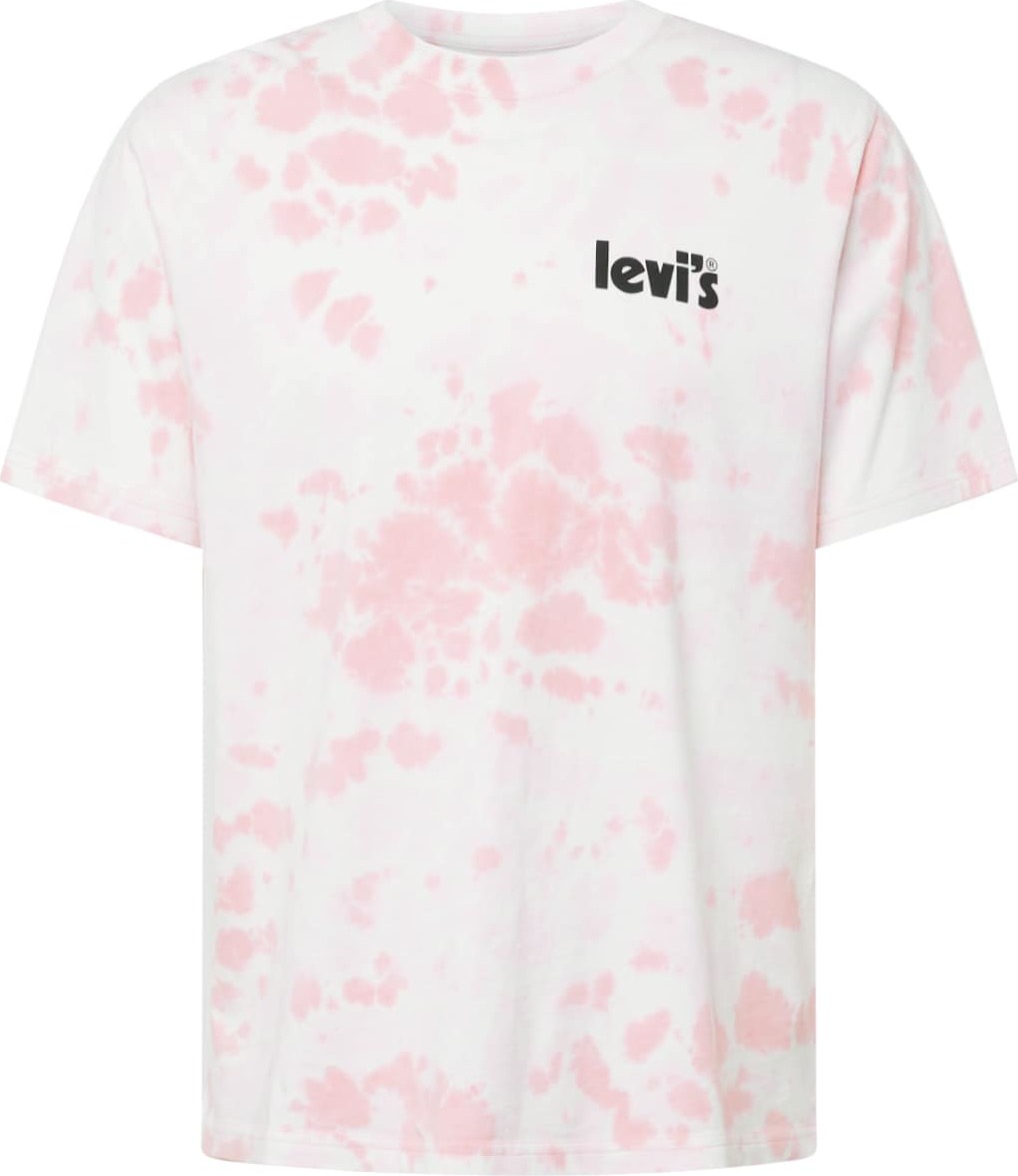 Tričko Levis růžová / růže / černá