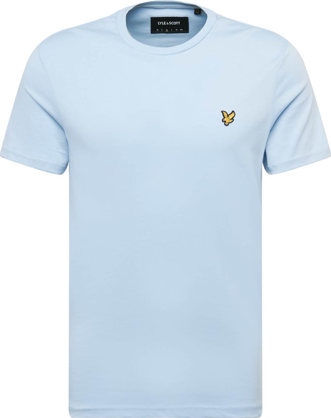 Tričko Lyle & Scott světlemodrá / zlatě žlutá / černá