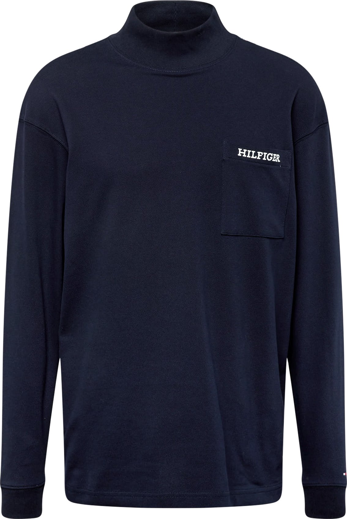 Tričko Tommy Hilfiger námořnická modř / bílá