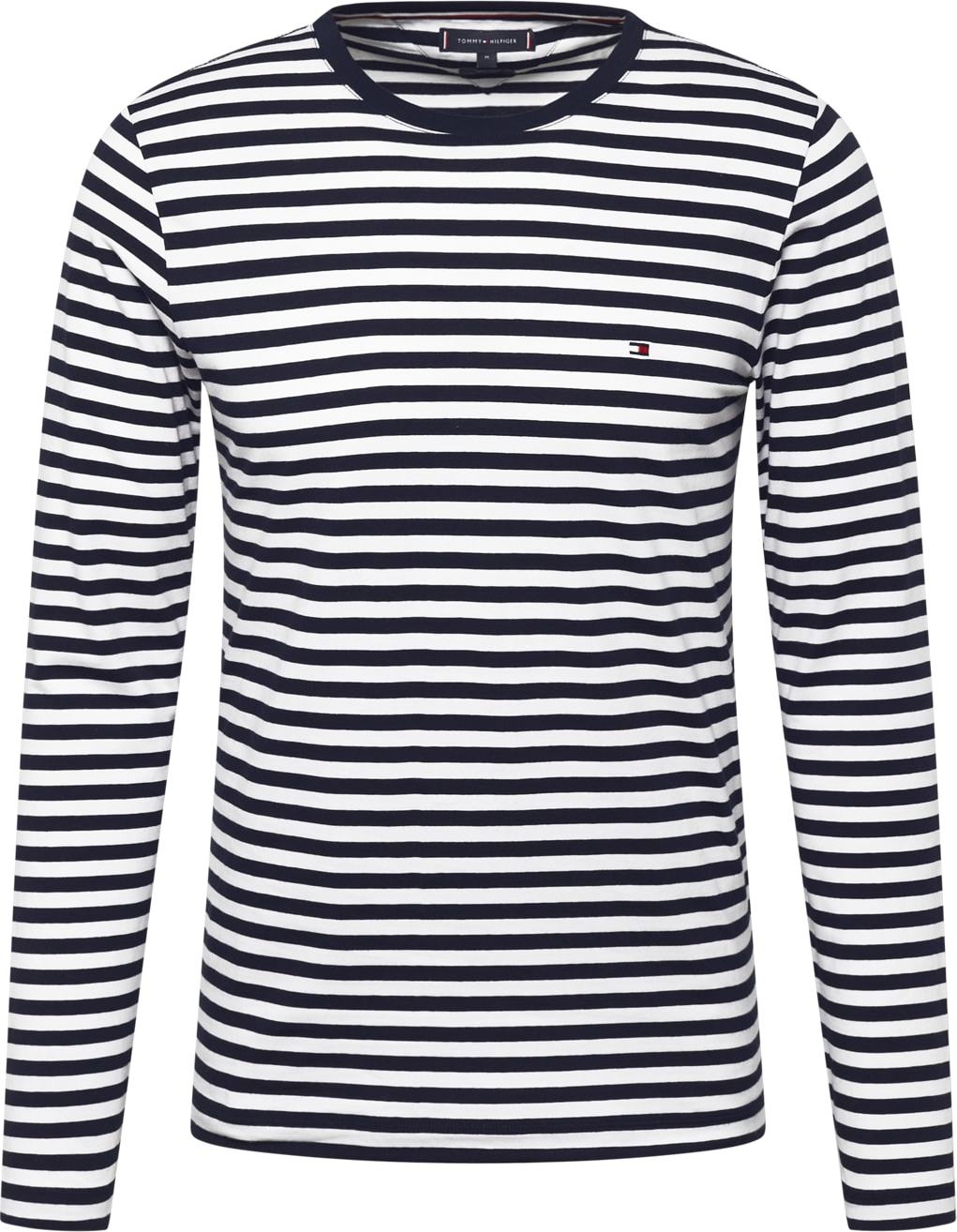 Tričko Tommy Hilfiger noční modrá / bílá