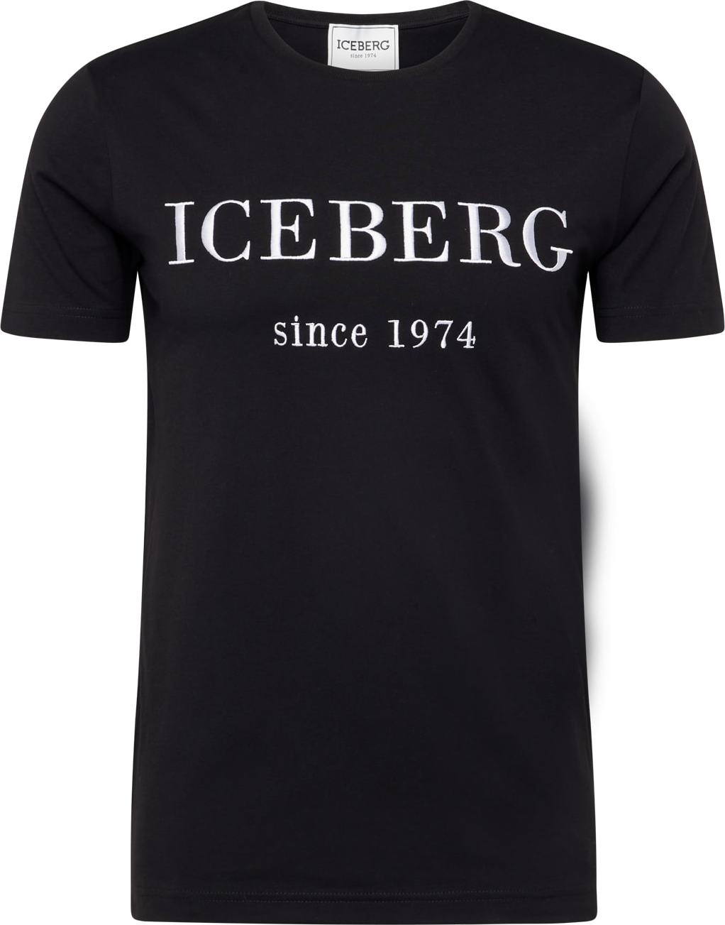 Tričko ICEBERG černá / bílá