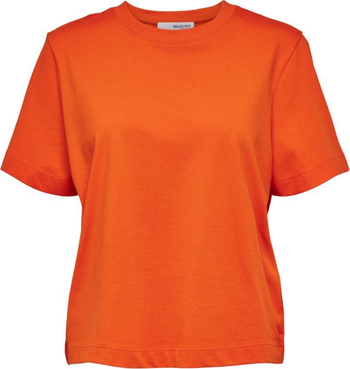 Tričko Selected Femme oranžová
