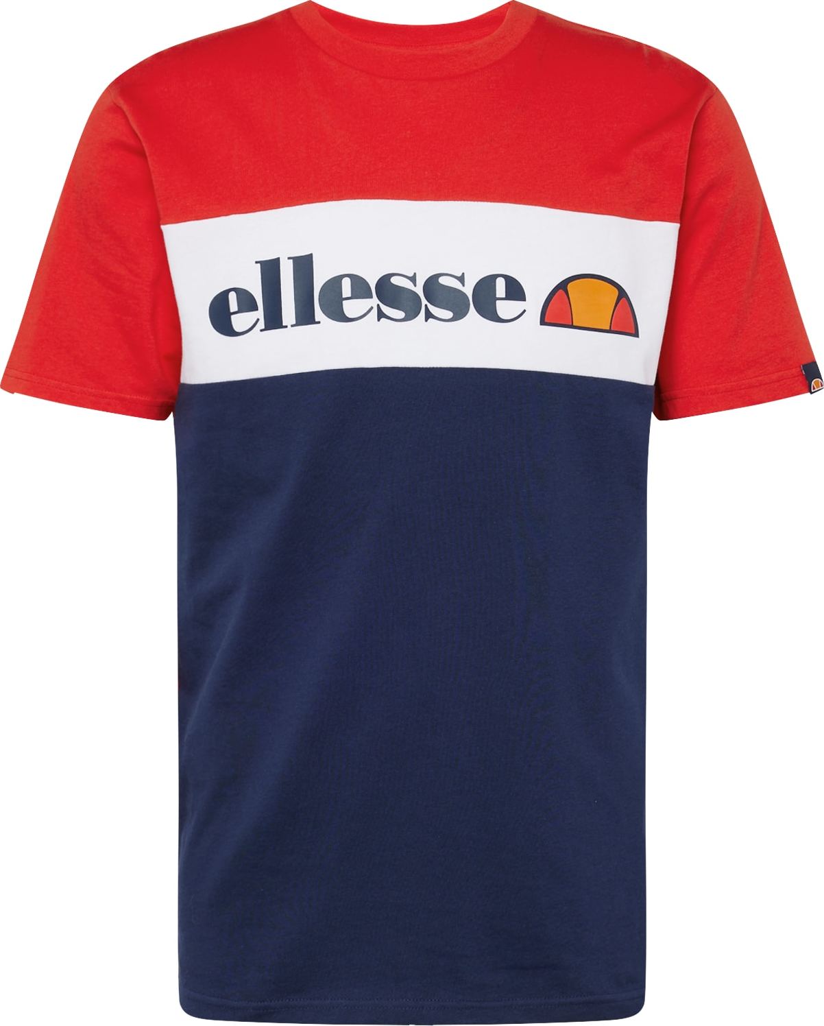 Tričko Ellesse námořnická modř / žlutá / červená