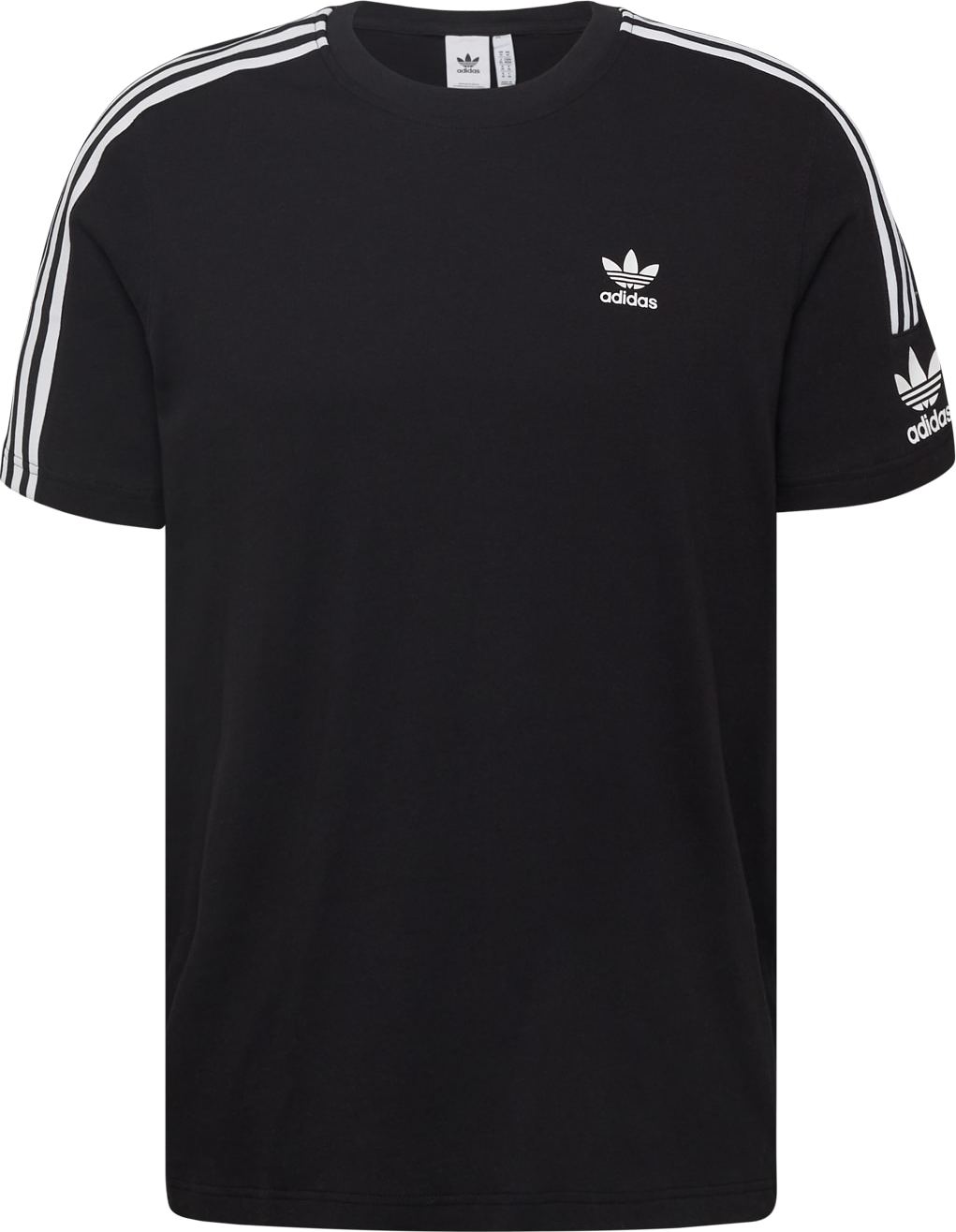 Tričko adidas Originals černá / bílá