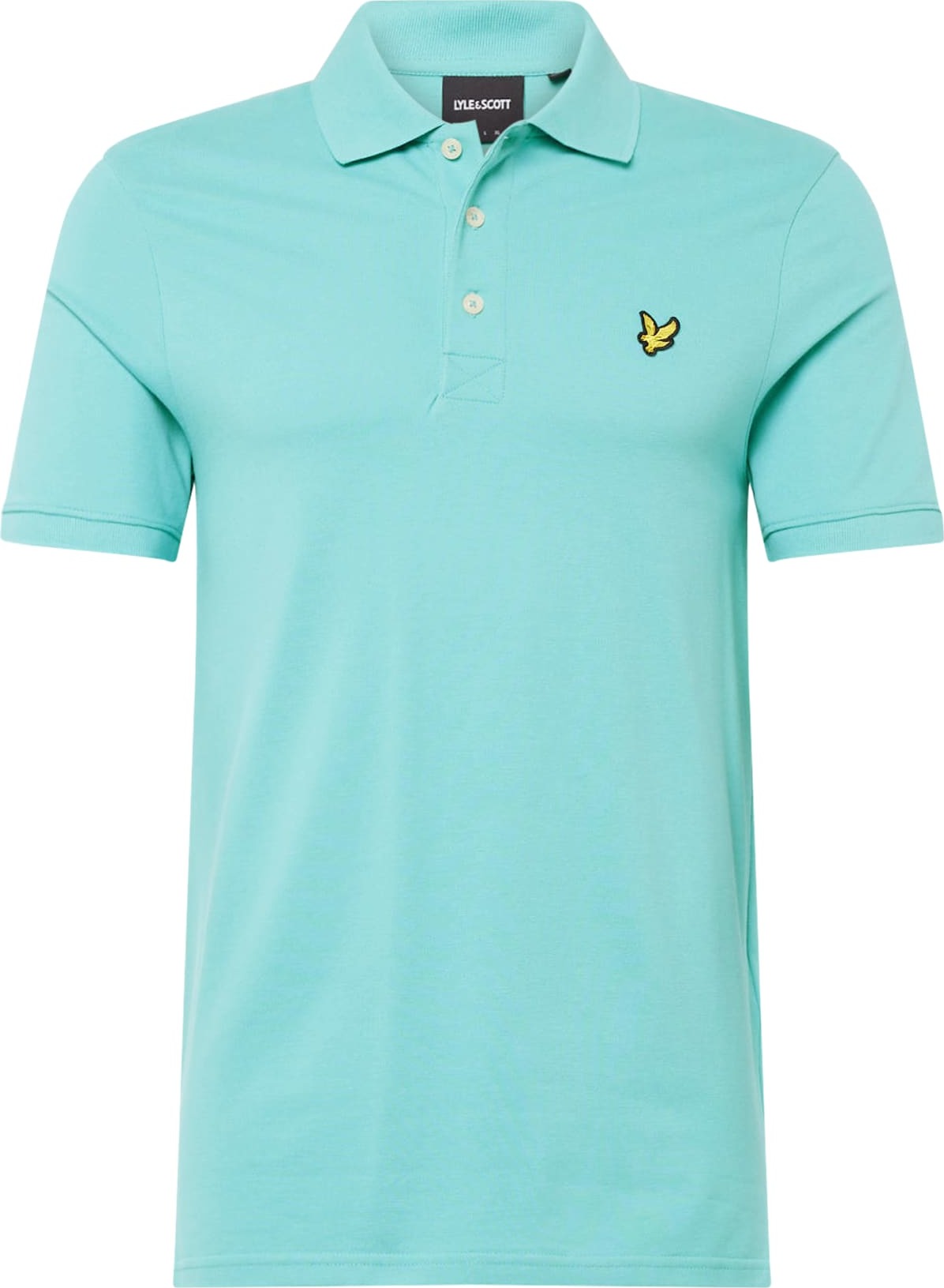 Tričko Lyle & Scott aqua modrá / žlutá / černá