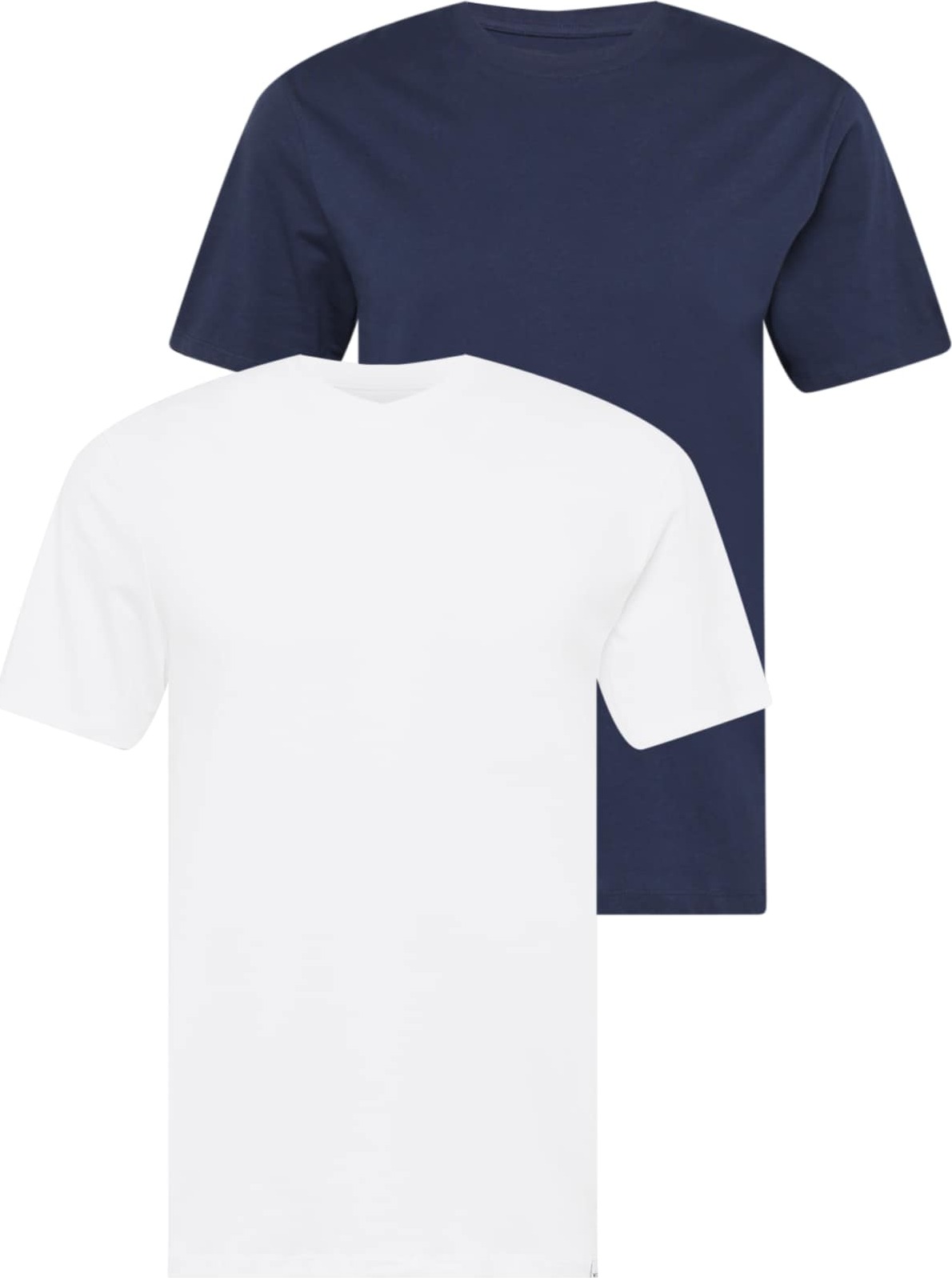 Tričko Wrangler námořnická modř / bílá