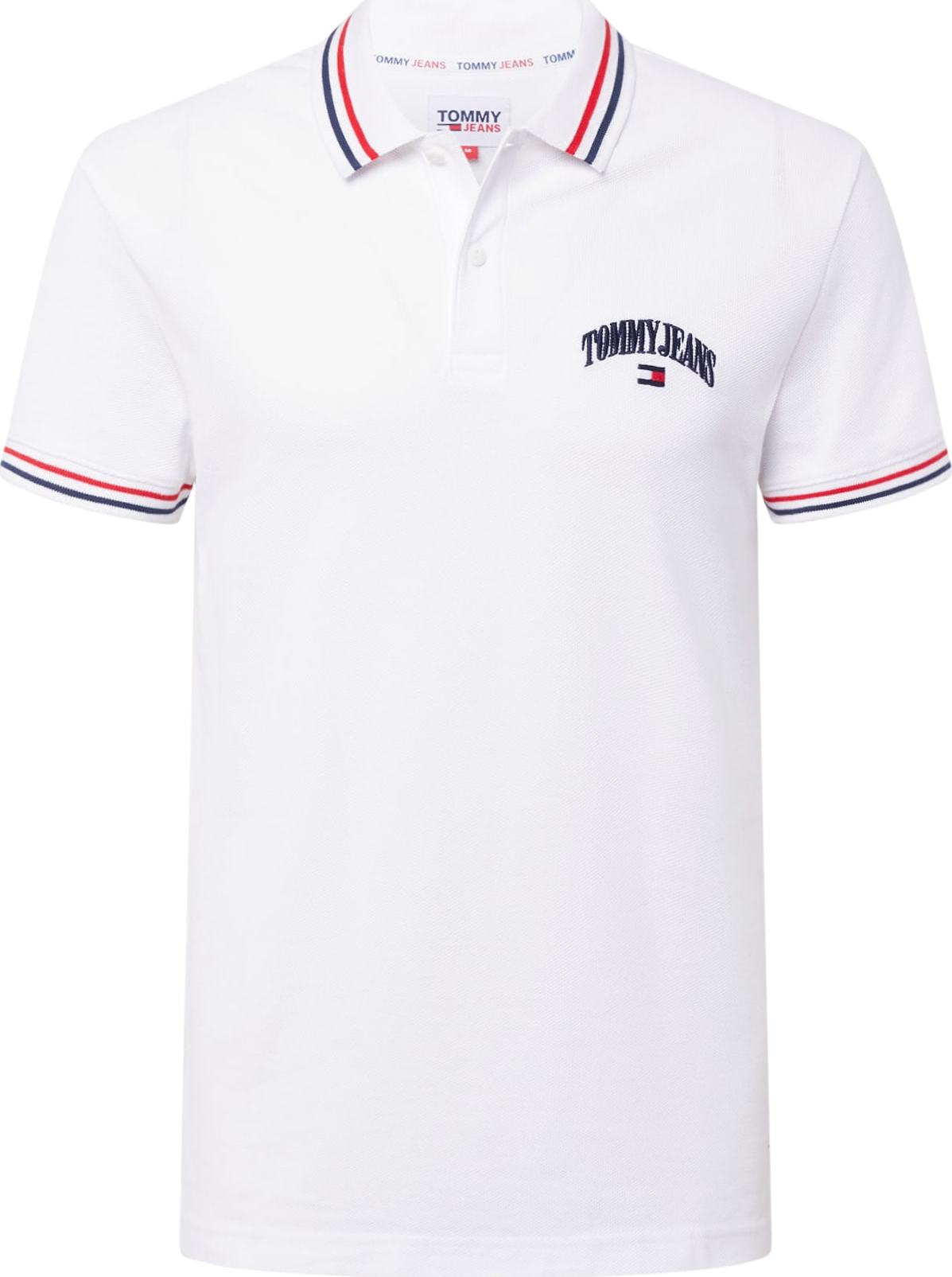 Tričko Tommy Jeans námořnická modř / červená / bílá