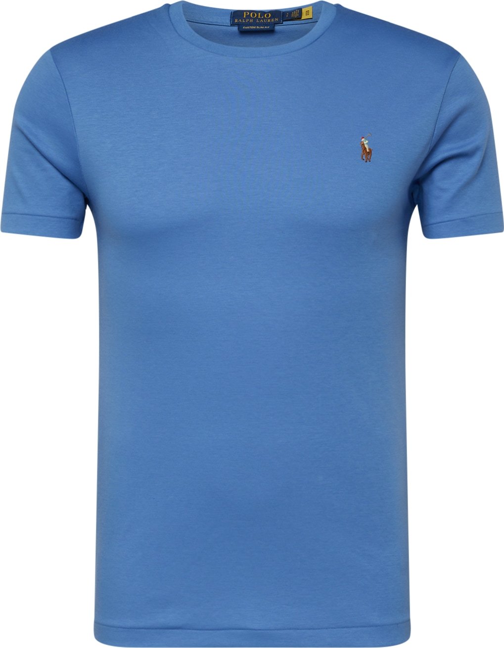 Tričko Polo Ralph Lauren béžová / modrá / hnědá / světle hnědá
