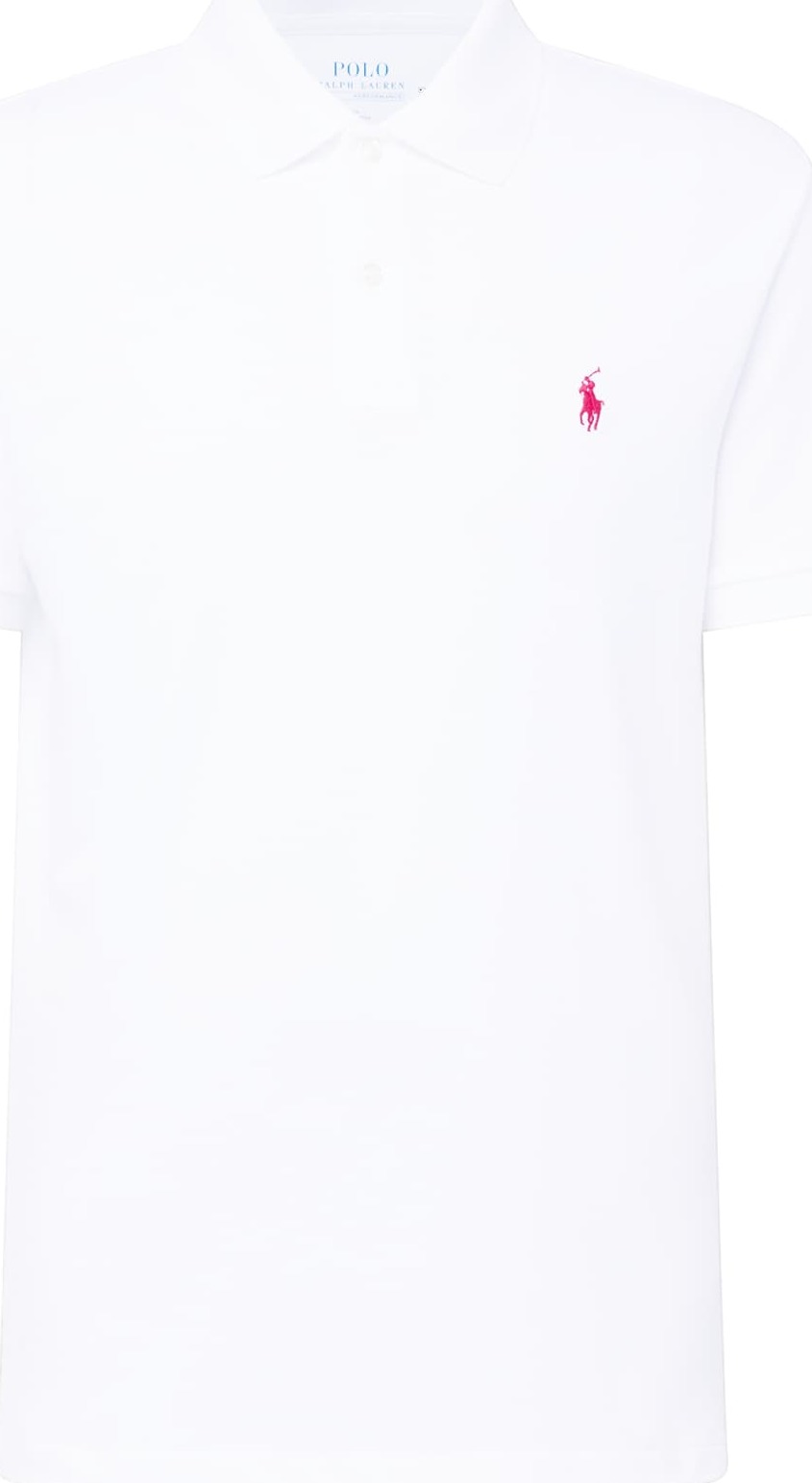 Tričko Polo Ralph Lauren červená / bílá
