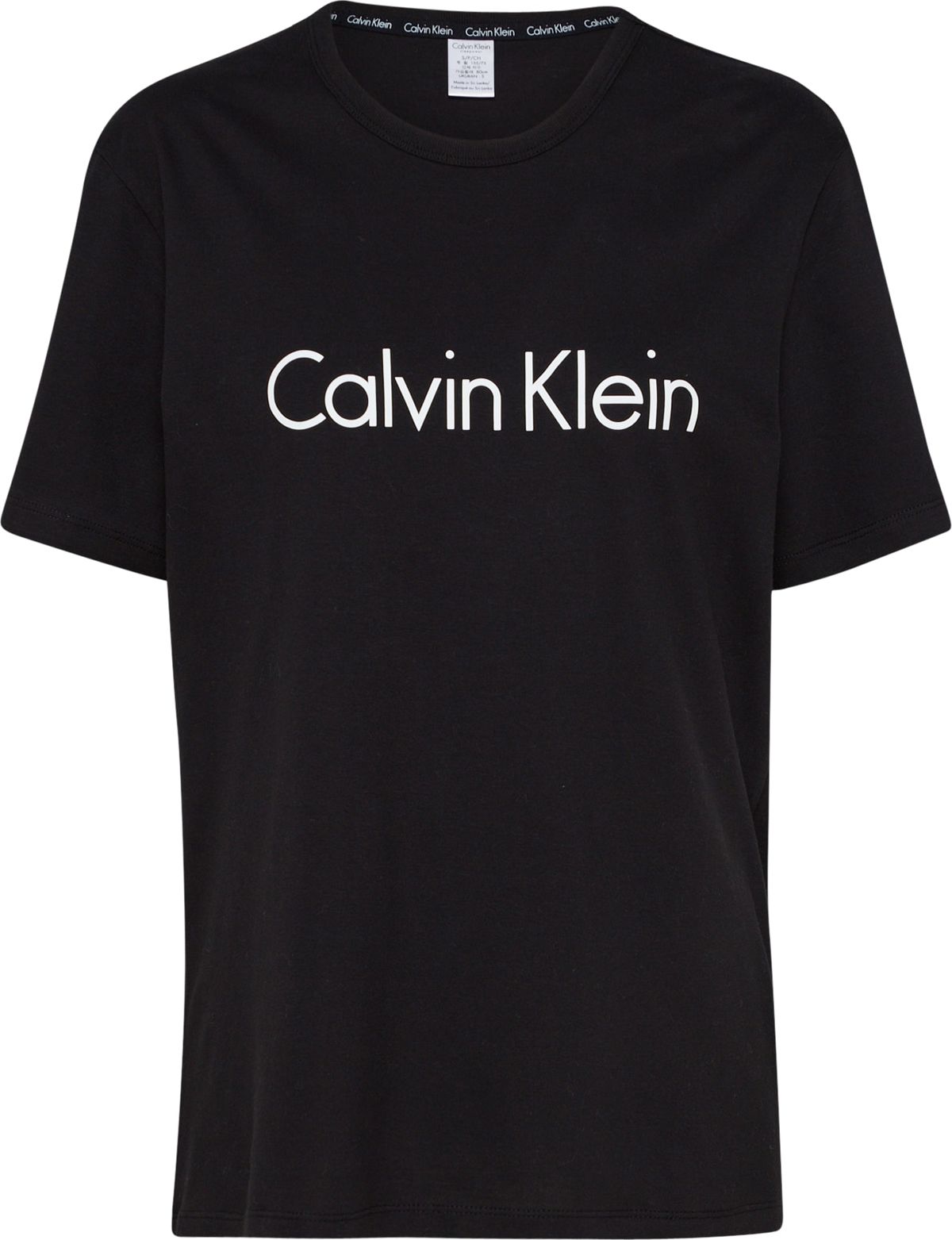 Tričko Calvin Klein Underwear černá / bílá