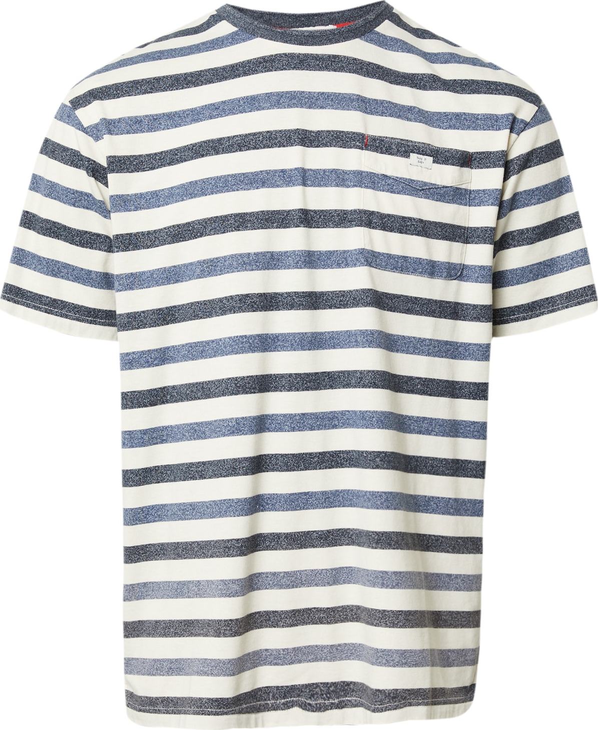 Tričko Scotch & Soda námořnická modř / tmavě modrá / bílá