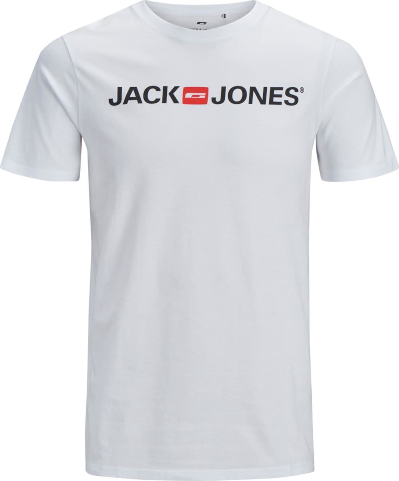 Tričko jack & jones červená / černá / bílá