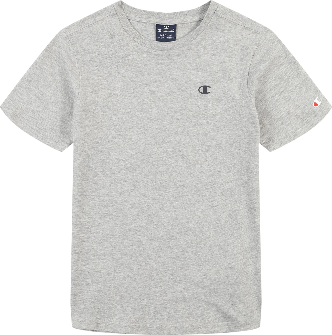 Tričko Champion Authentic Athletic Apparel šedý melír