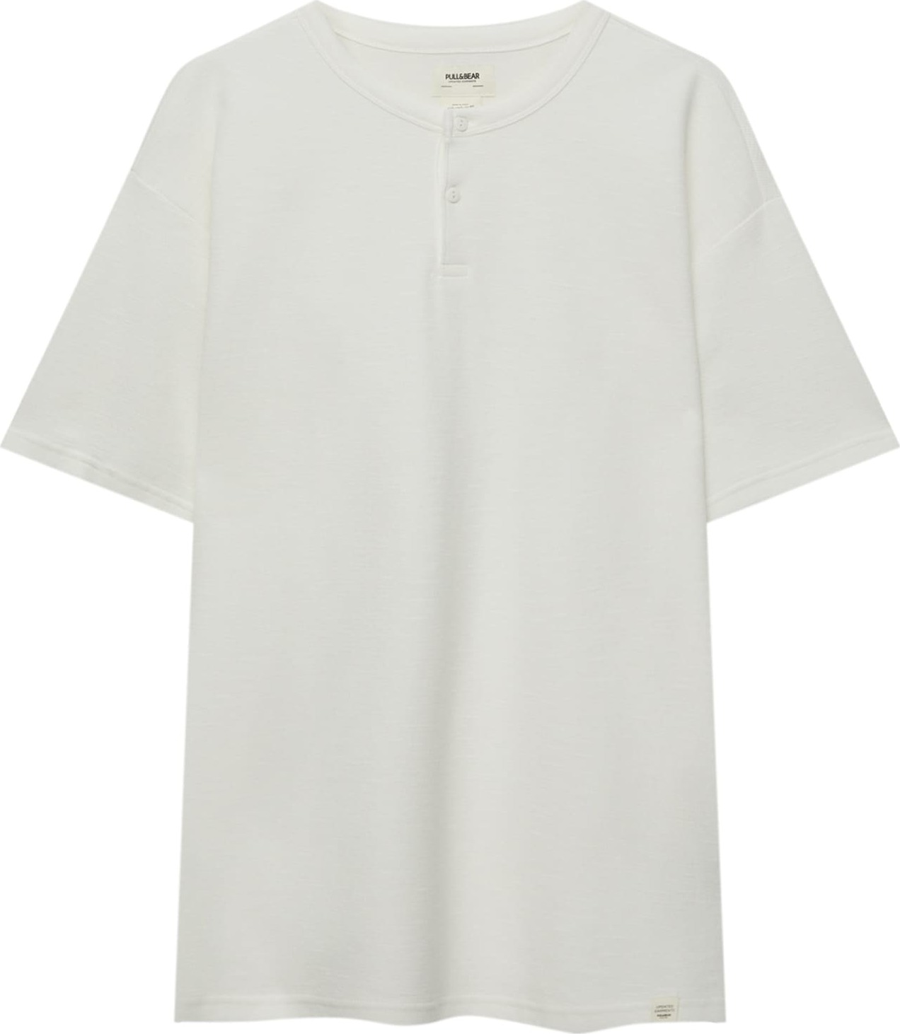 Tričko Pull&Bear bílá