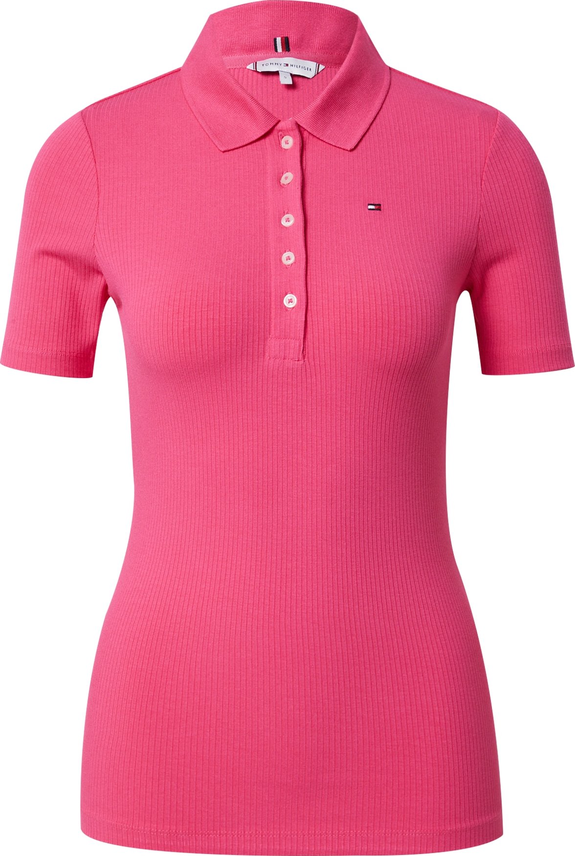 Tričko Tommy Hilfiger námořnická modř / pink / bílá