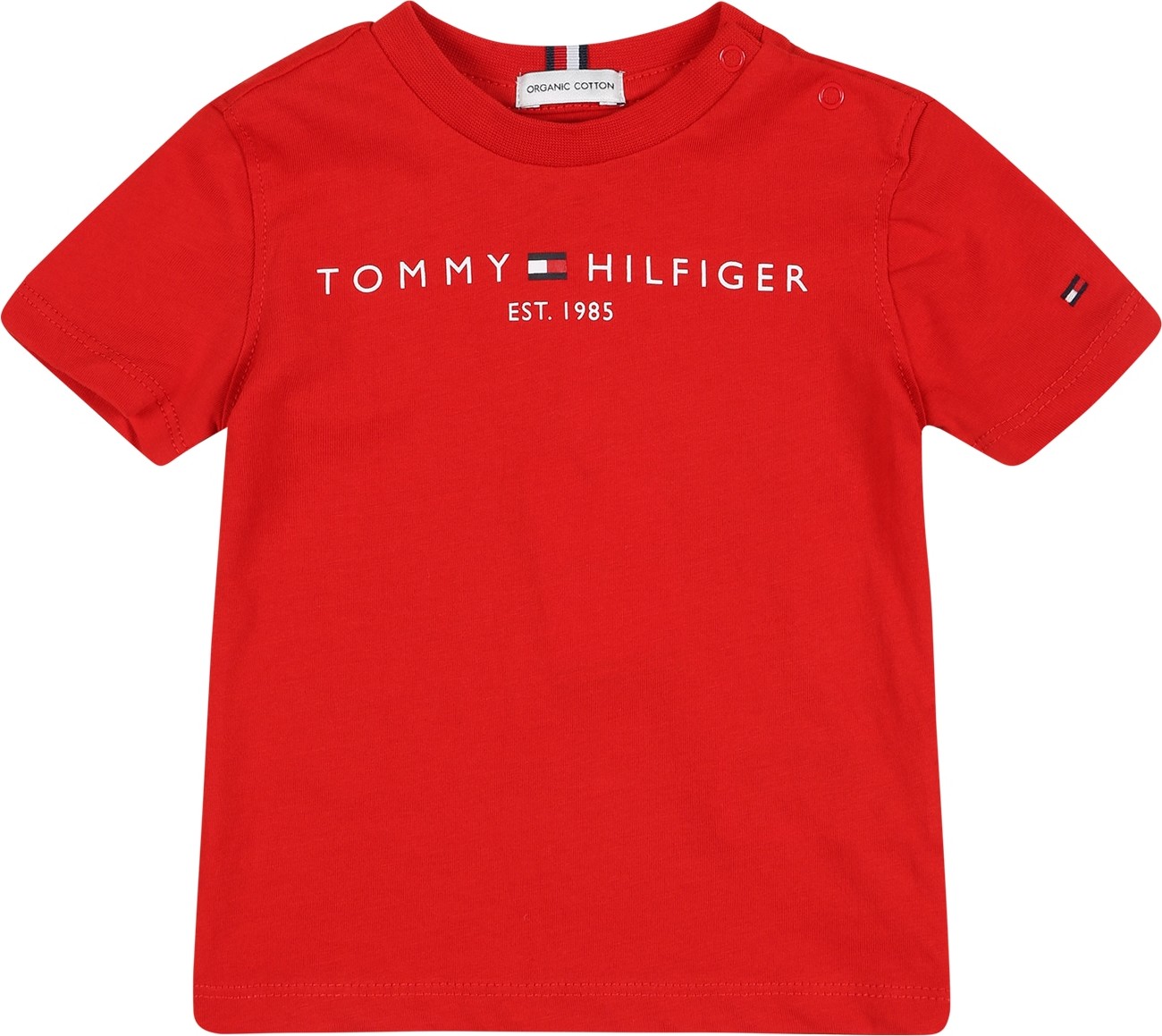 Tričko Tommy Hilfiger námořnická modř / červená / bílá