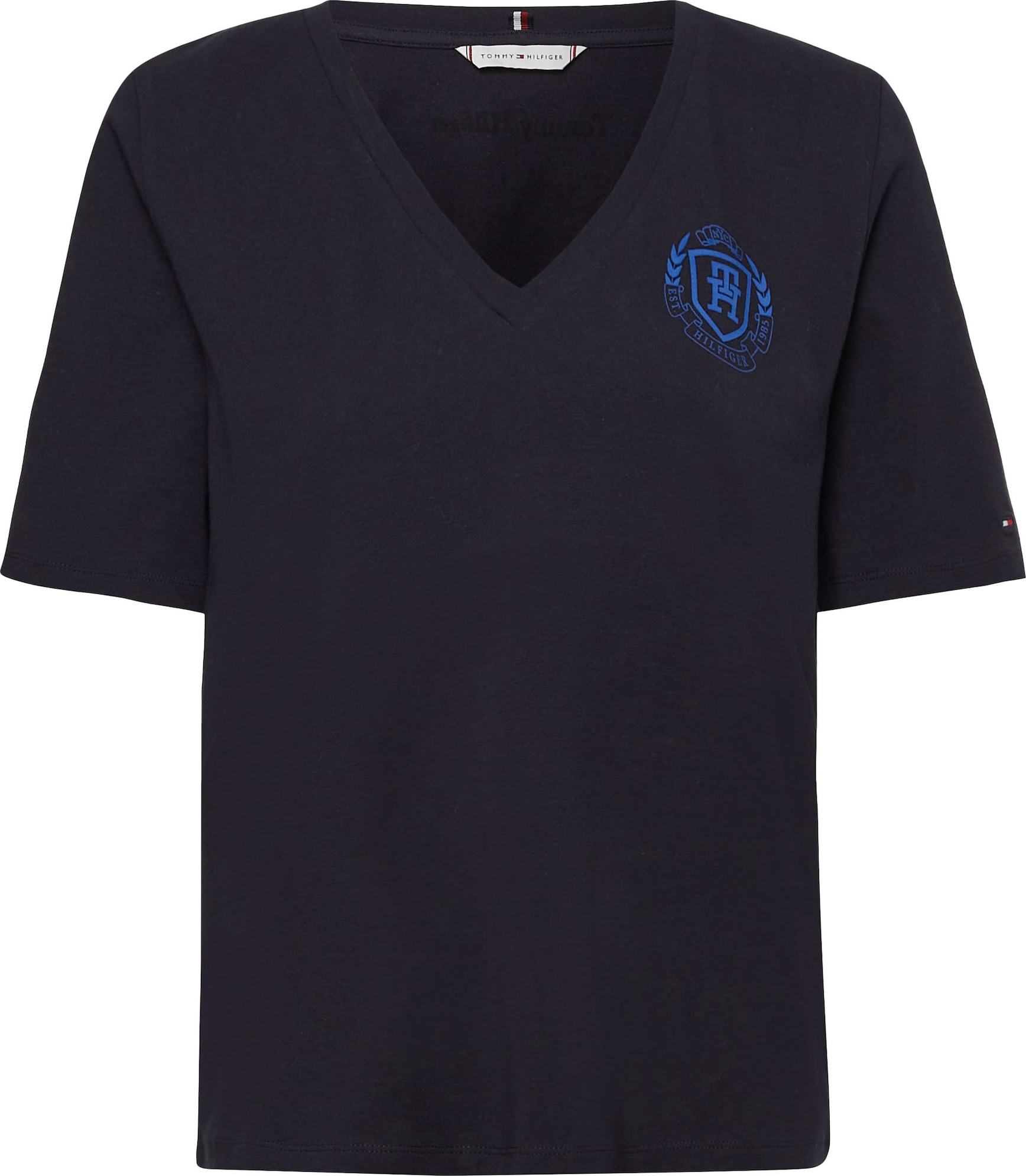 Tričko Tommy Hilfiger modrá / námořnická modř