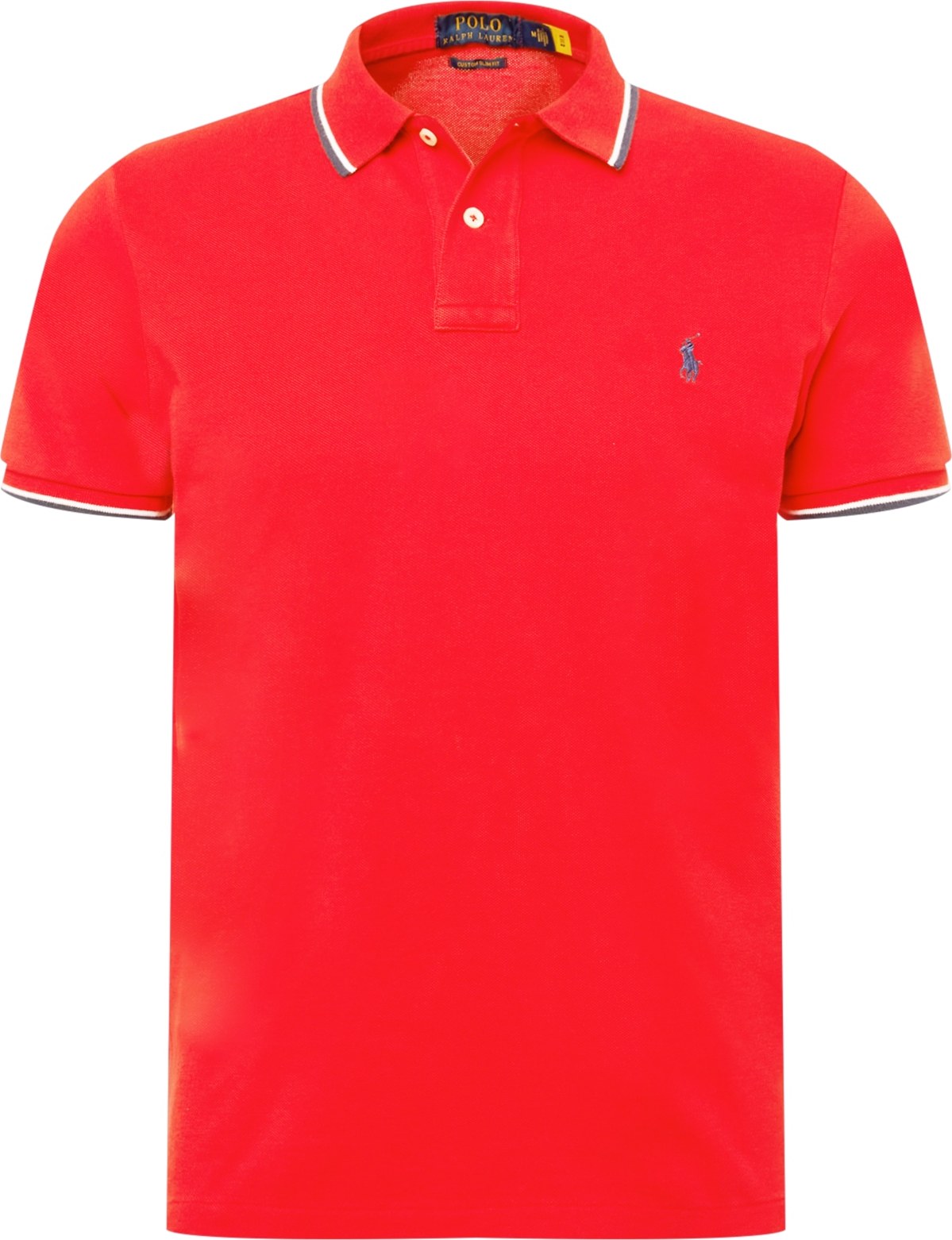 Tričko Polo Ralph Lauren červená / černá