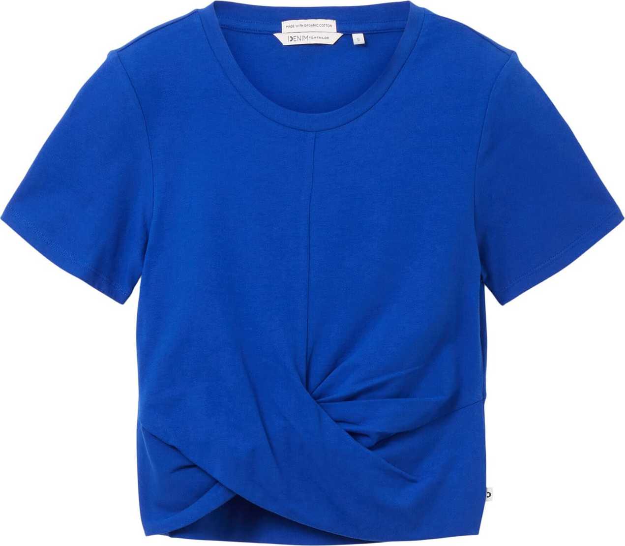 Tričko Tom Tailor Denim modrá