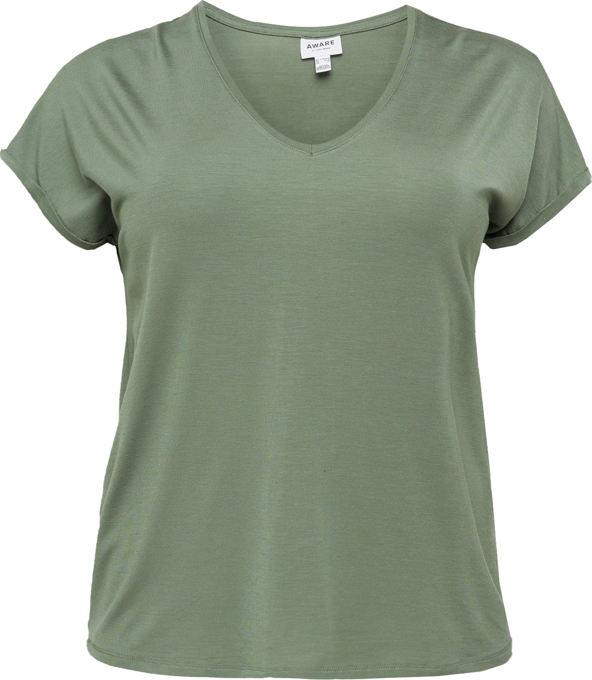 Tričko 'Aya' Vero Moda Curve trávově zelená