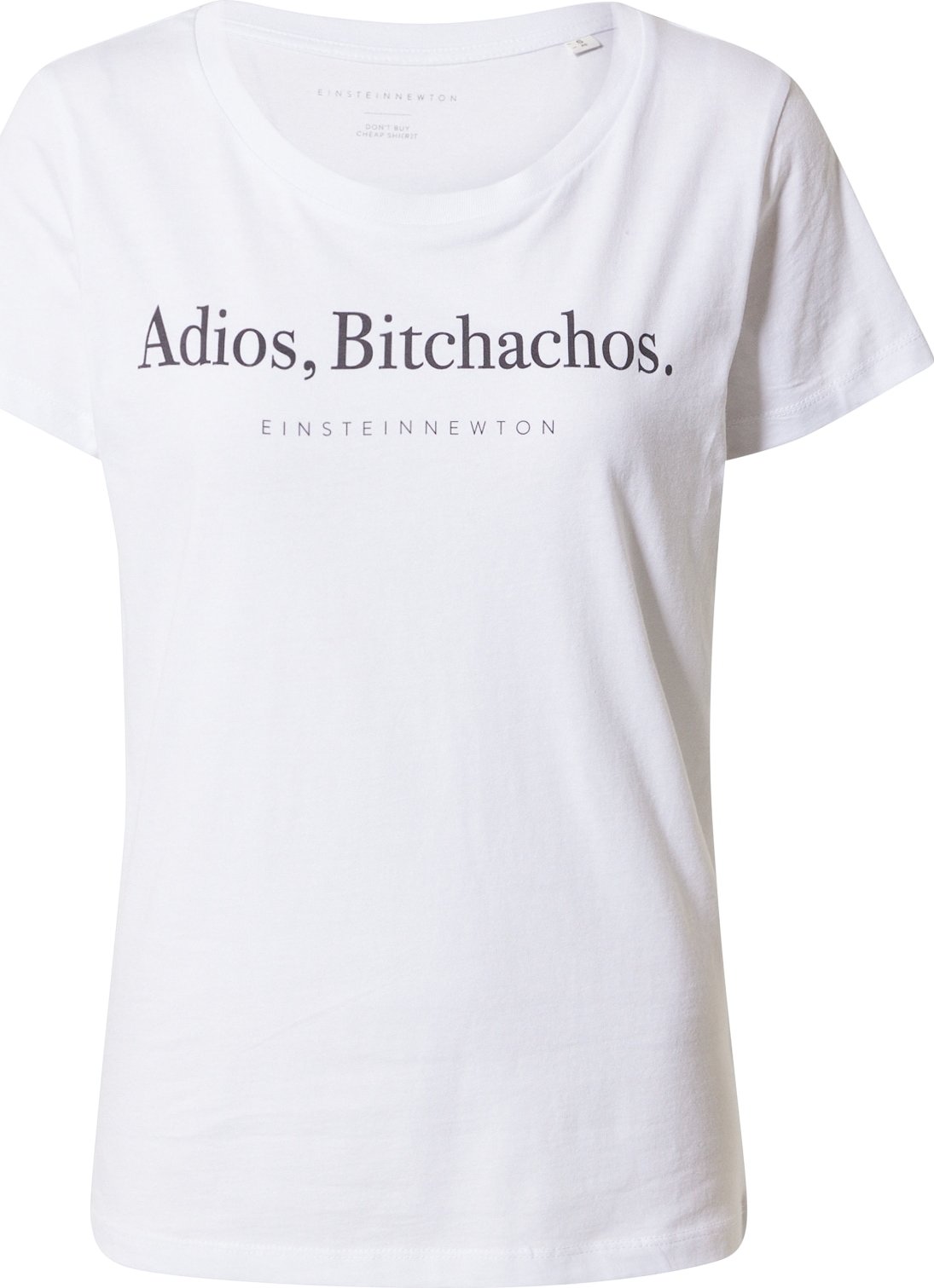 Tričko 'Bitchachos' einstein & newton černá / bílá