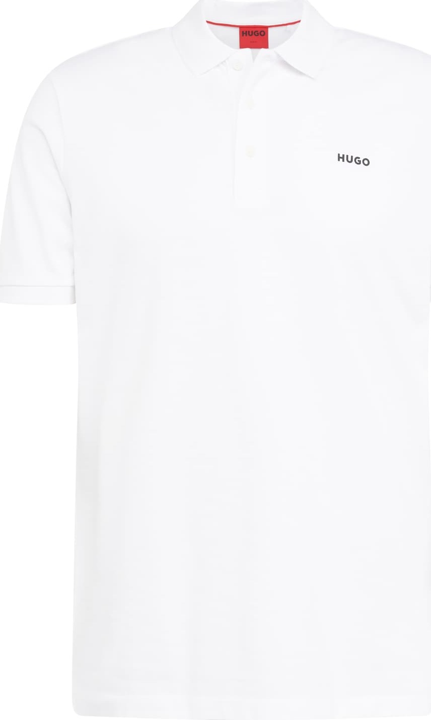 Tričko 'Donos' HUGO černá / bílá