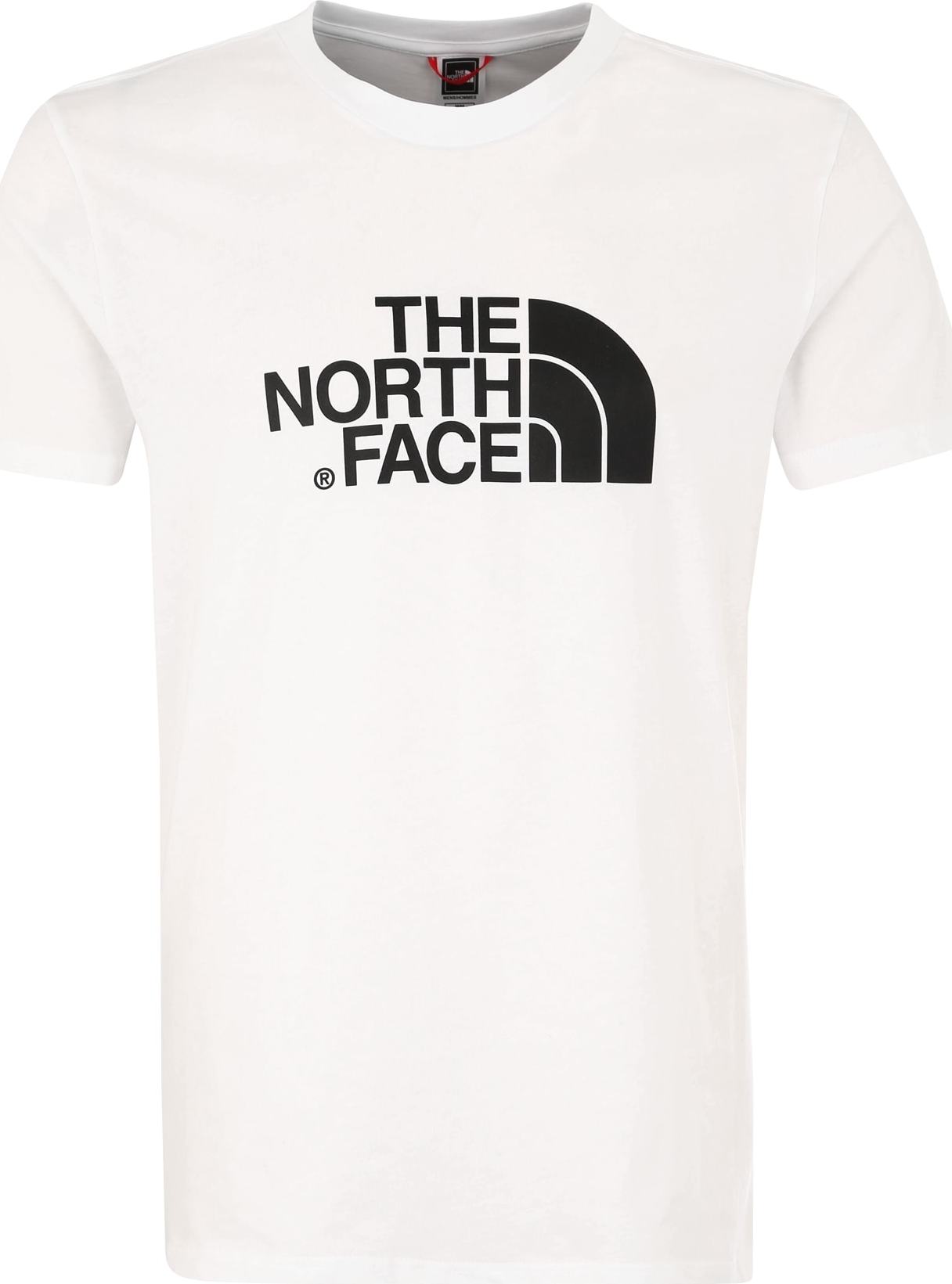 Tričko 'Easy' The North Face černá / bílá