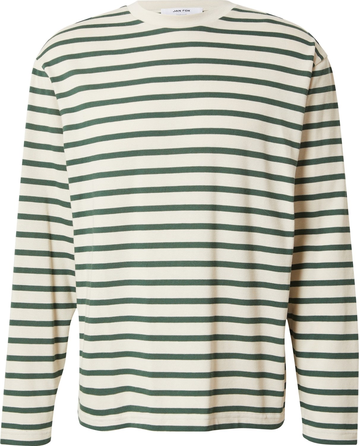Tričko 'Noah' DAN FOX APPAREL zelená / offwhite