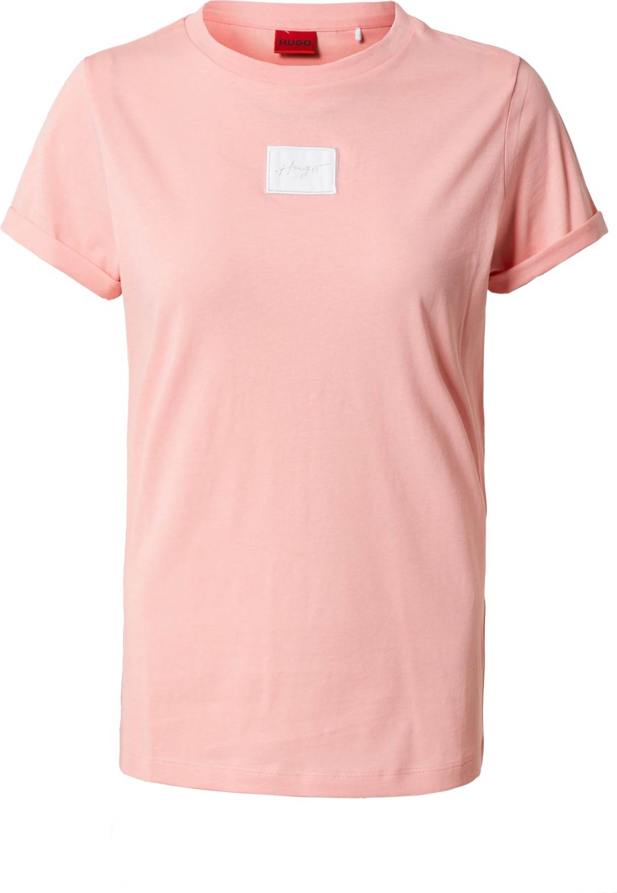 Tričko 'Slim Tee' HUGO růžová
