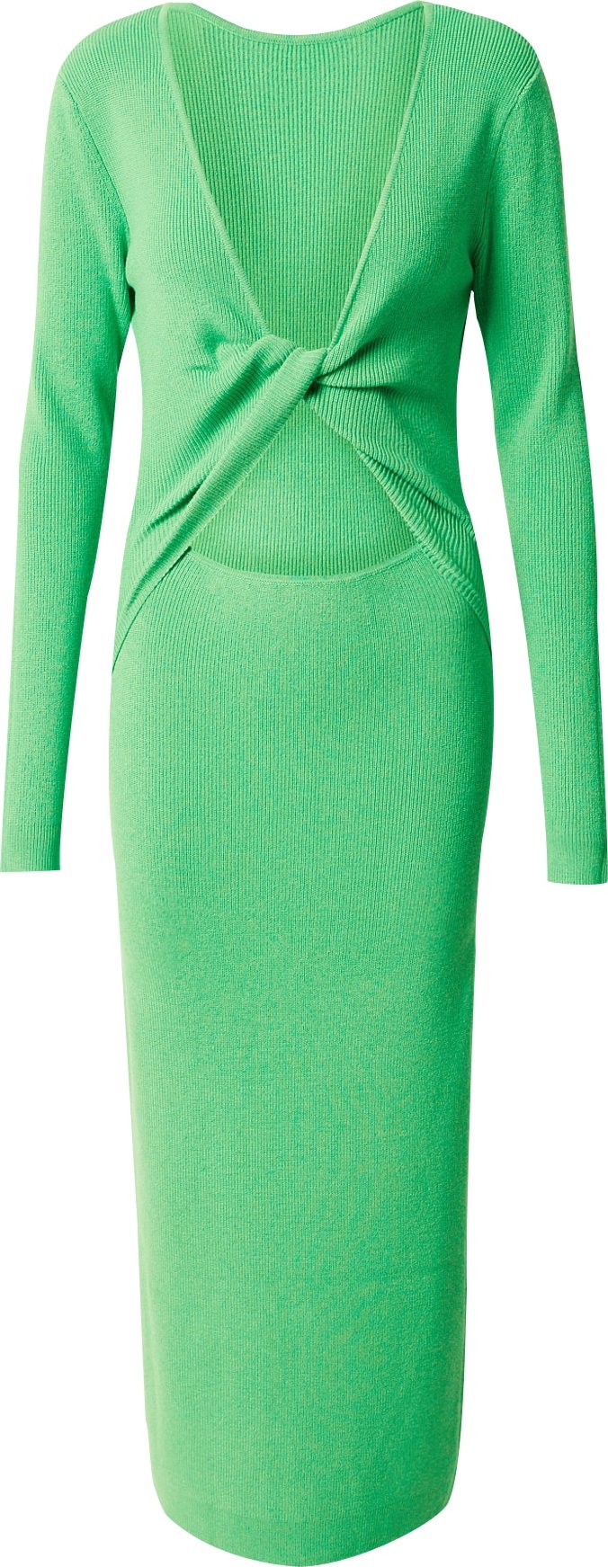 Úpletové šaty 'Lela Jenner' BZR zelená