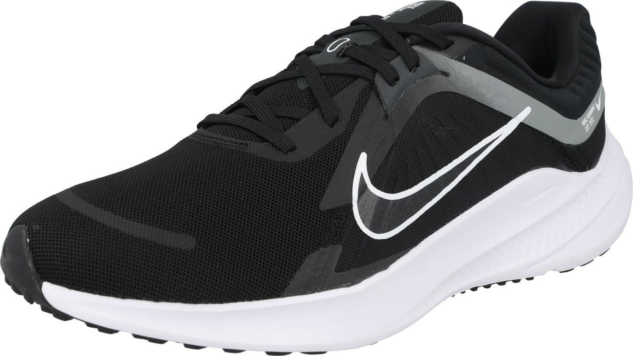 Běžecká obuv 'Quest 5' Nike černá / bílá