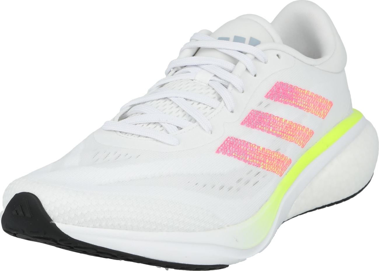 Běžecká obuv 'Supernova 3 ' adidas performance svítivě žlutá / broskvová / pink / bílá