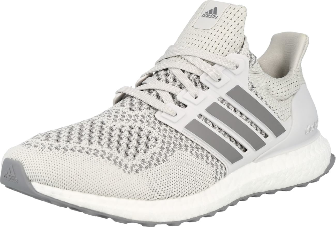 Běžecká obuv 'Ultraboost 1.0' ADIDAS SPORTSWEAR stříbrně šedá / tmavě šedá / bílá