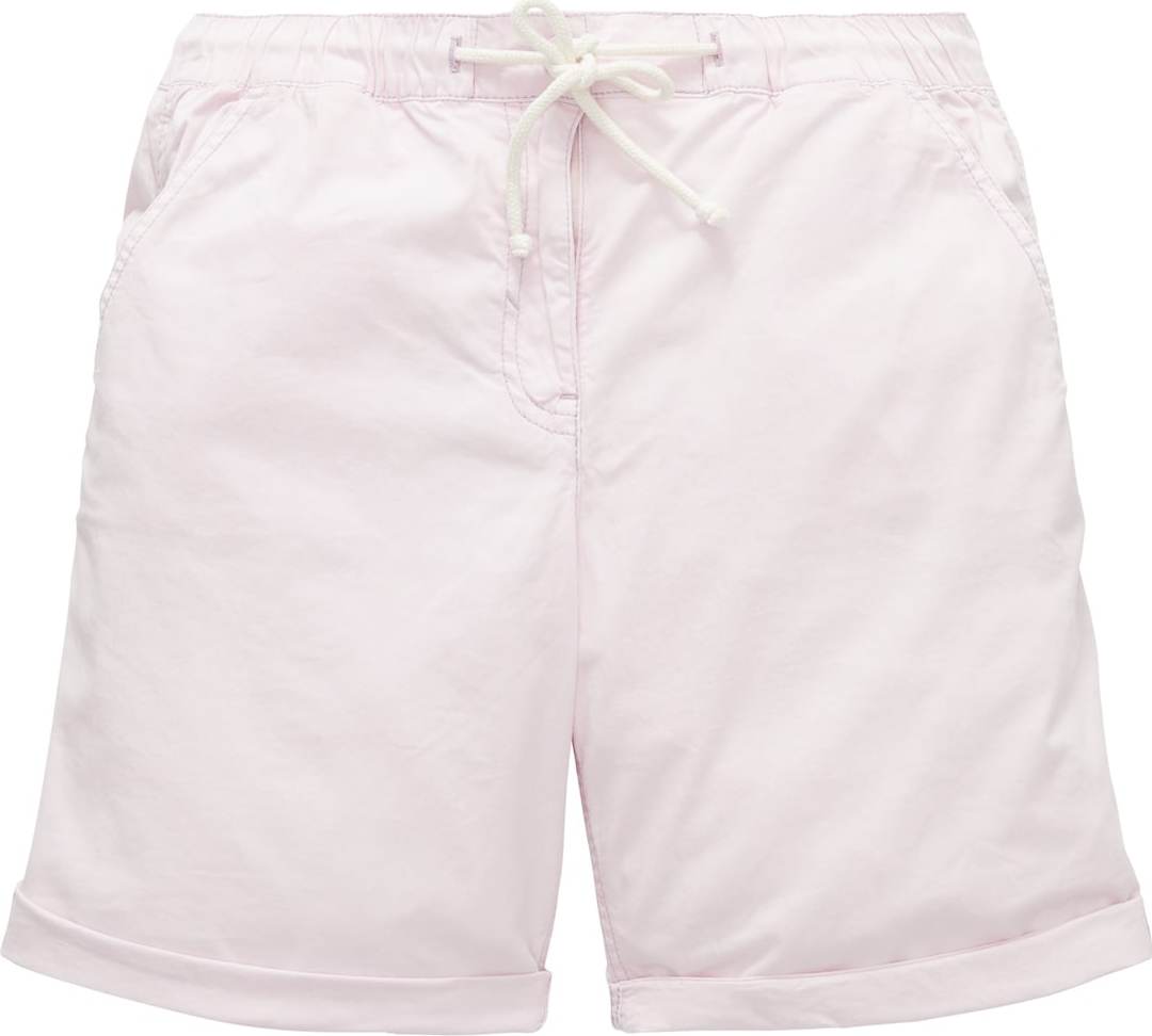 Chino kalhoty Tom Tailor pastelově růžová