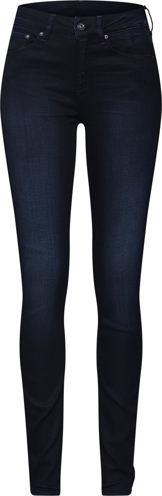 Džíny '3301 High Skinny Wmn' G-Star Raw modrá džínovina