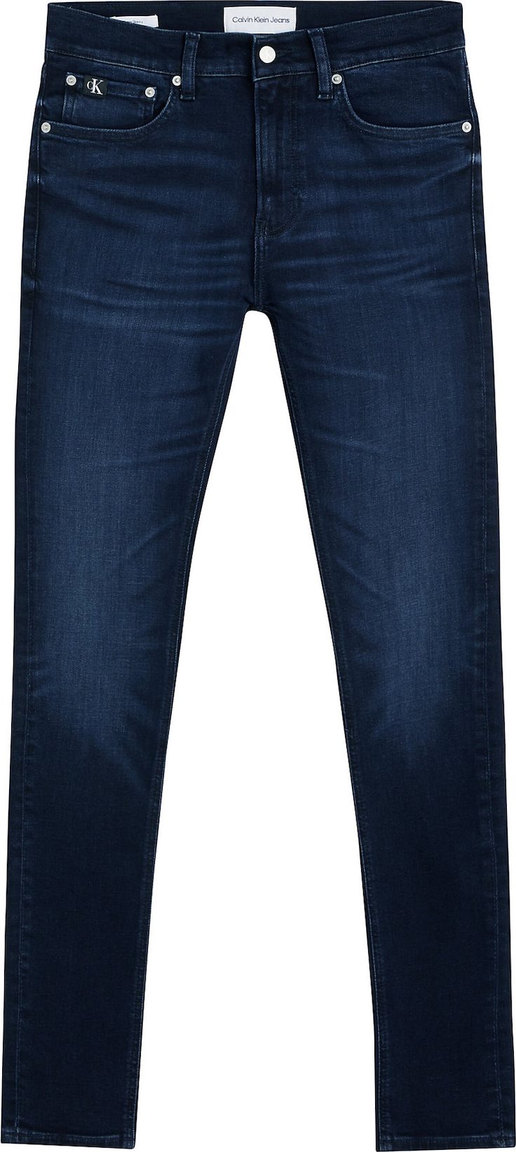 Džíny Calvin Klein Jeans modrá / černá / bílá