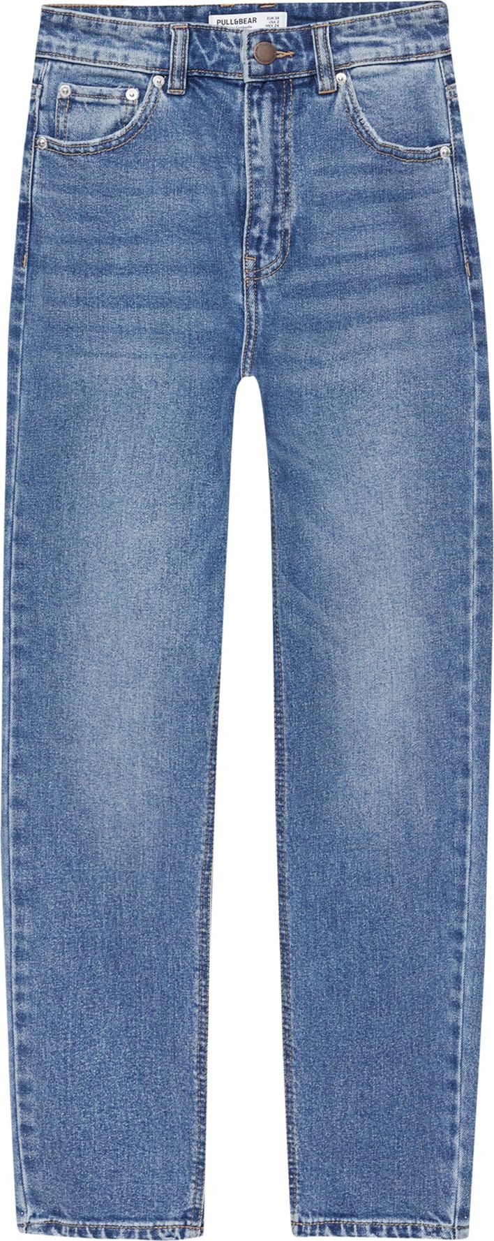 Džíny Pull&Bear modrá džínovina