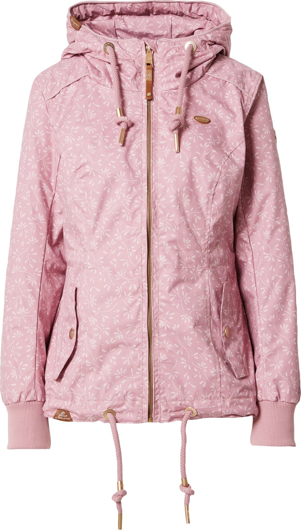 Funkční bunda 'Danka' Ragwear růžová / bílá